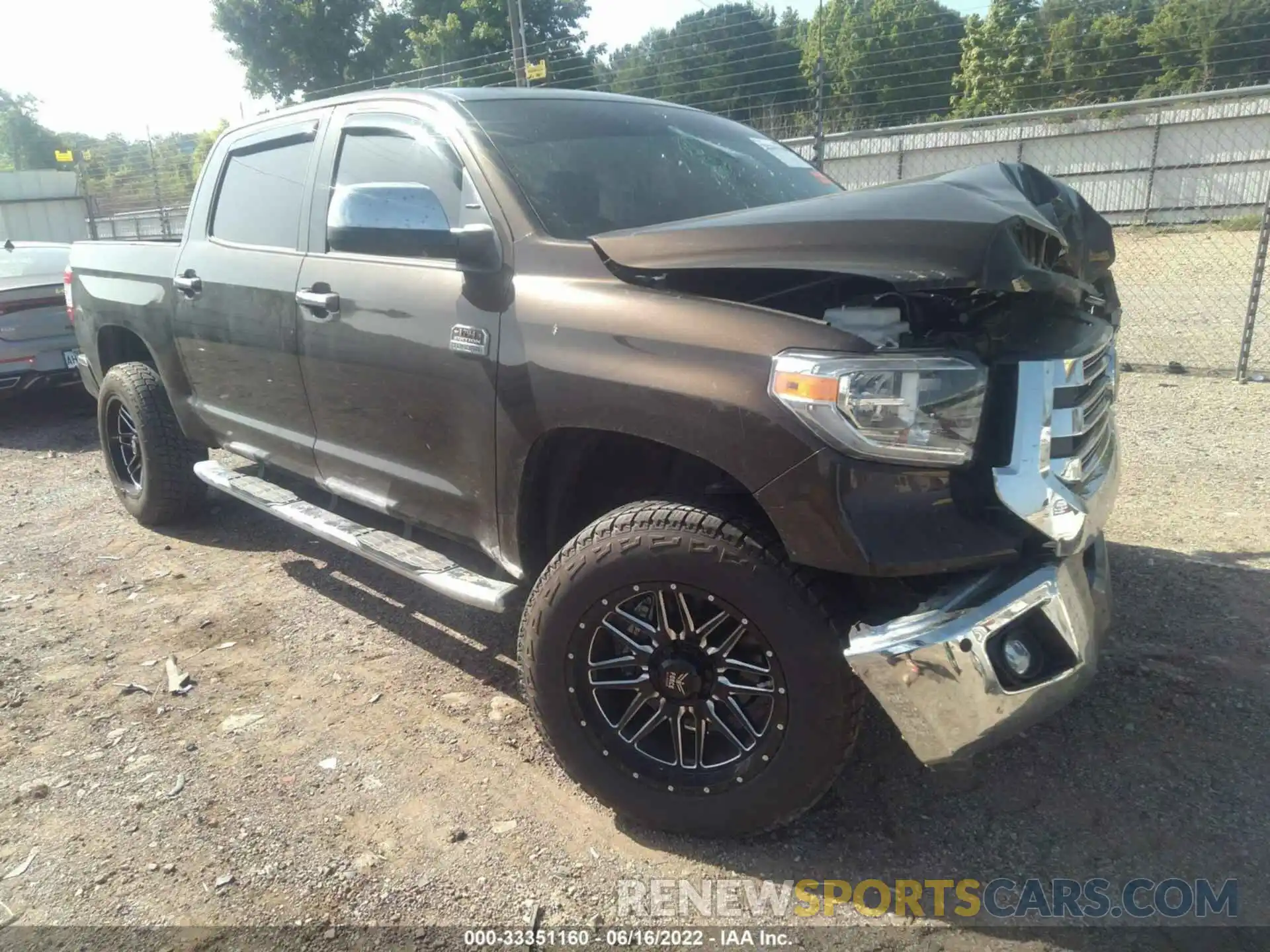 1 Photograph of a damaged car 5TFAY5F10MX970454 TOYOTA TUNDRA 4WD 2021