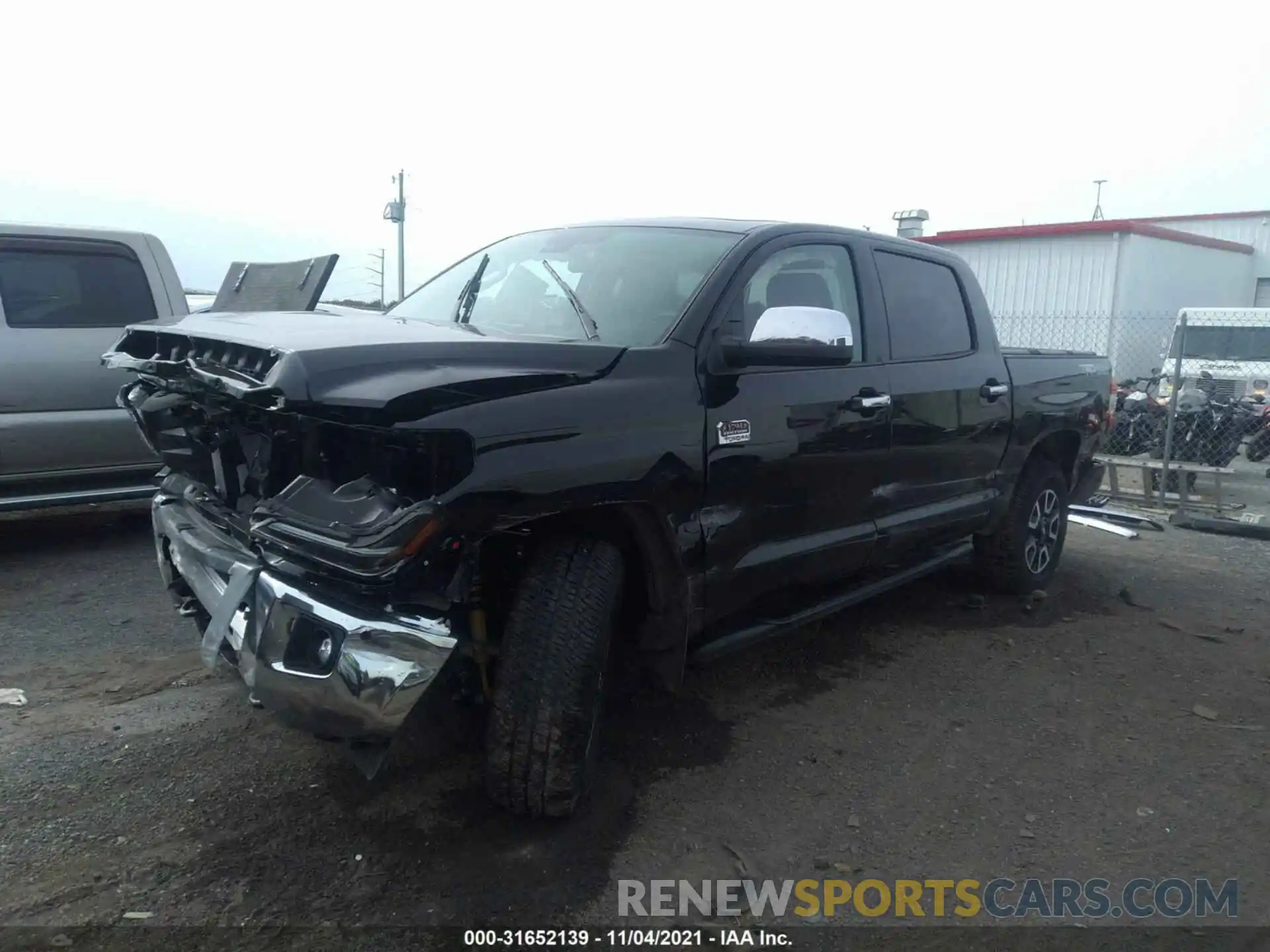 2 Photograph of a damaged car 5TFAY5F12MX040121 TOYOTA TUNDRA 4WD 2021