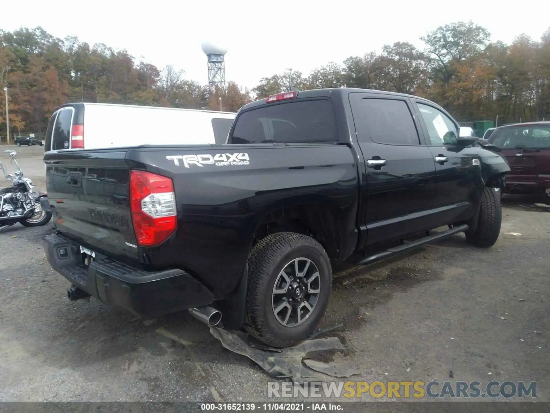 4 Photograph of a damaged car 5TFAY5F12MX040121 TOYOTA TUNDRA 4WD 2021