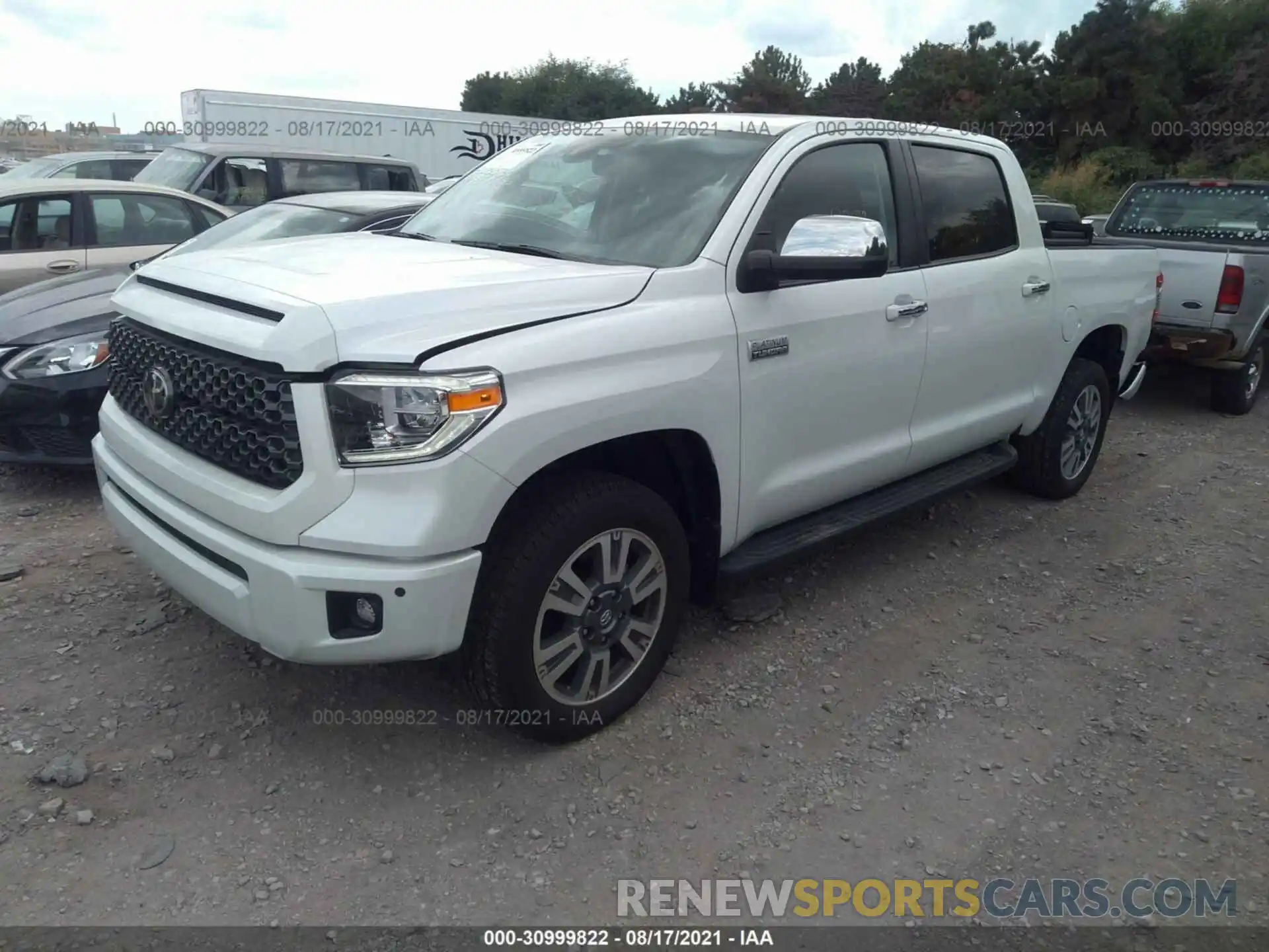 2 Photograph of a damaged car 5TFAY5F13MX969024 TOYOTA TUNDRA 4WD 2021