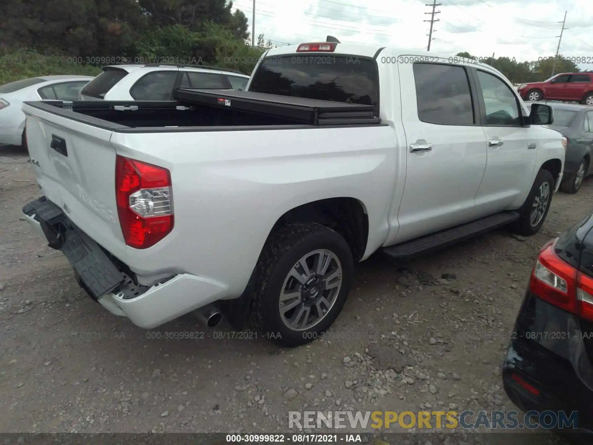 4 Photograph of a damaged car 5TFAY5F13MX969024 TOYOTA TUNDRA 4WD 2021