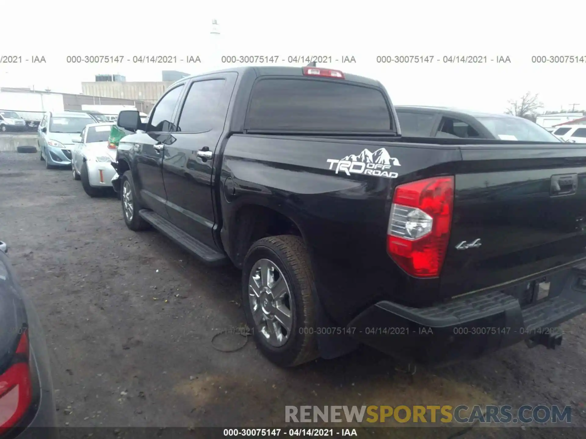 3 Photograph of a damaged car 5TFAY5F13MX974935 TOYOTA TUNDRA 4WD 2021