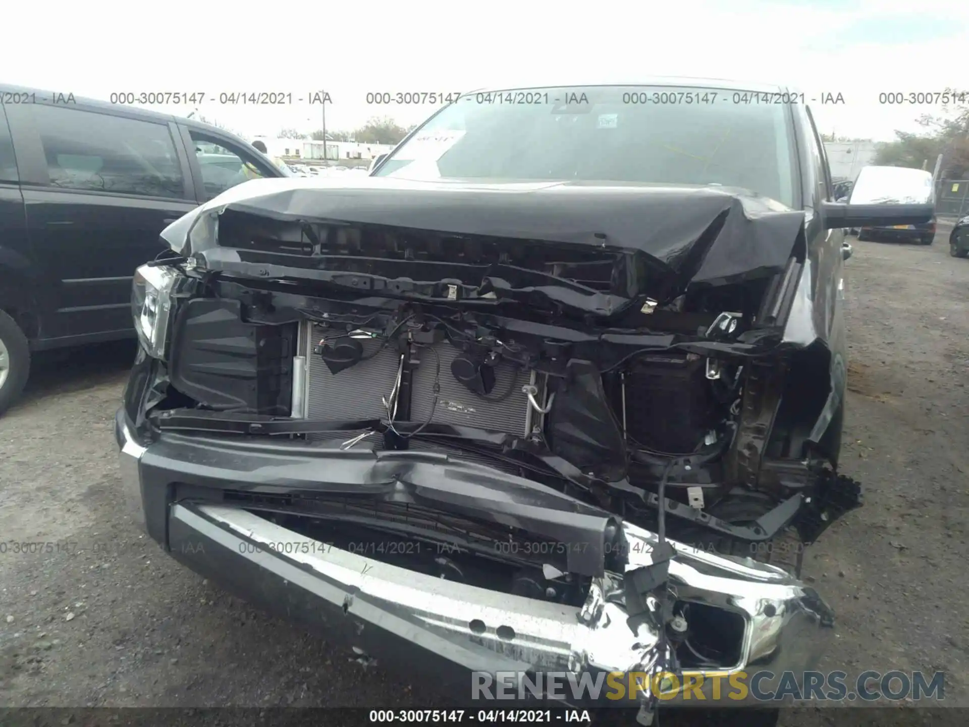 6 Photograph of a damaged car 5TFAY5F13MX974935 TOYOTA TUNDRA 4WD 2021