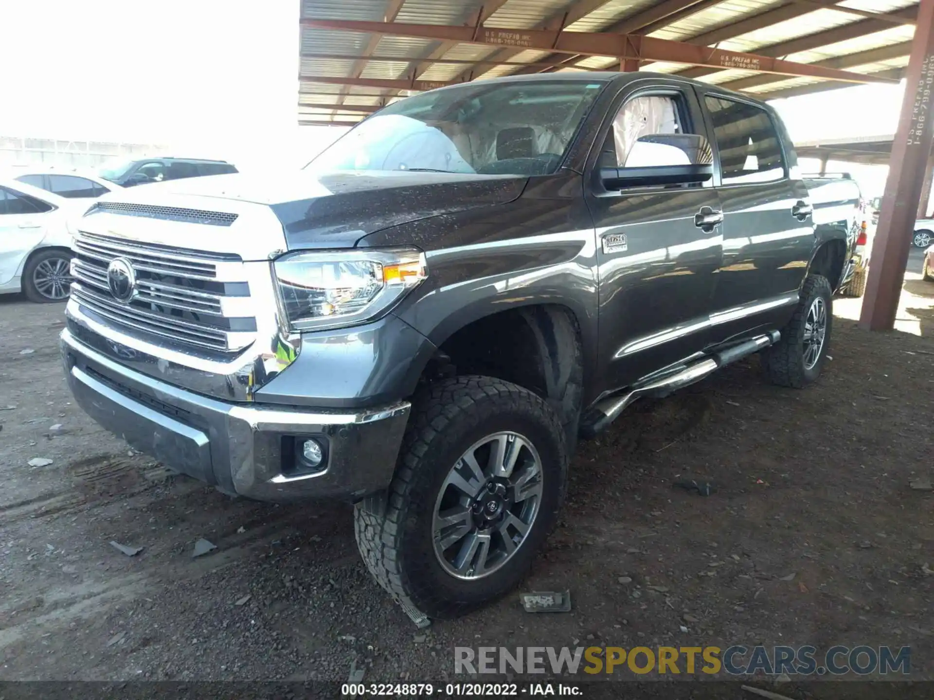 2 Photograph of a damaged car 5TFAY5F14MX022462 TOYOTA TUNDRA 4WD 2021