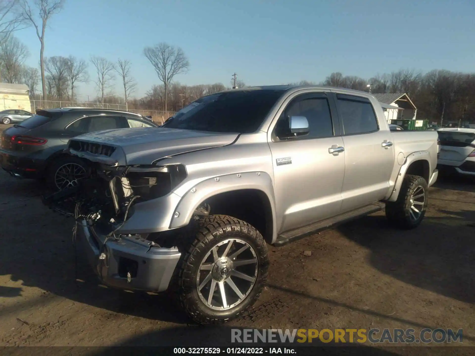 2 Photograph of a damaged car 5TFAY5F14MX958596 TOYOTA TUNDRA 4WD 2021