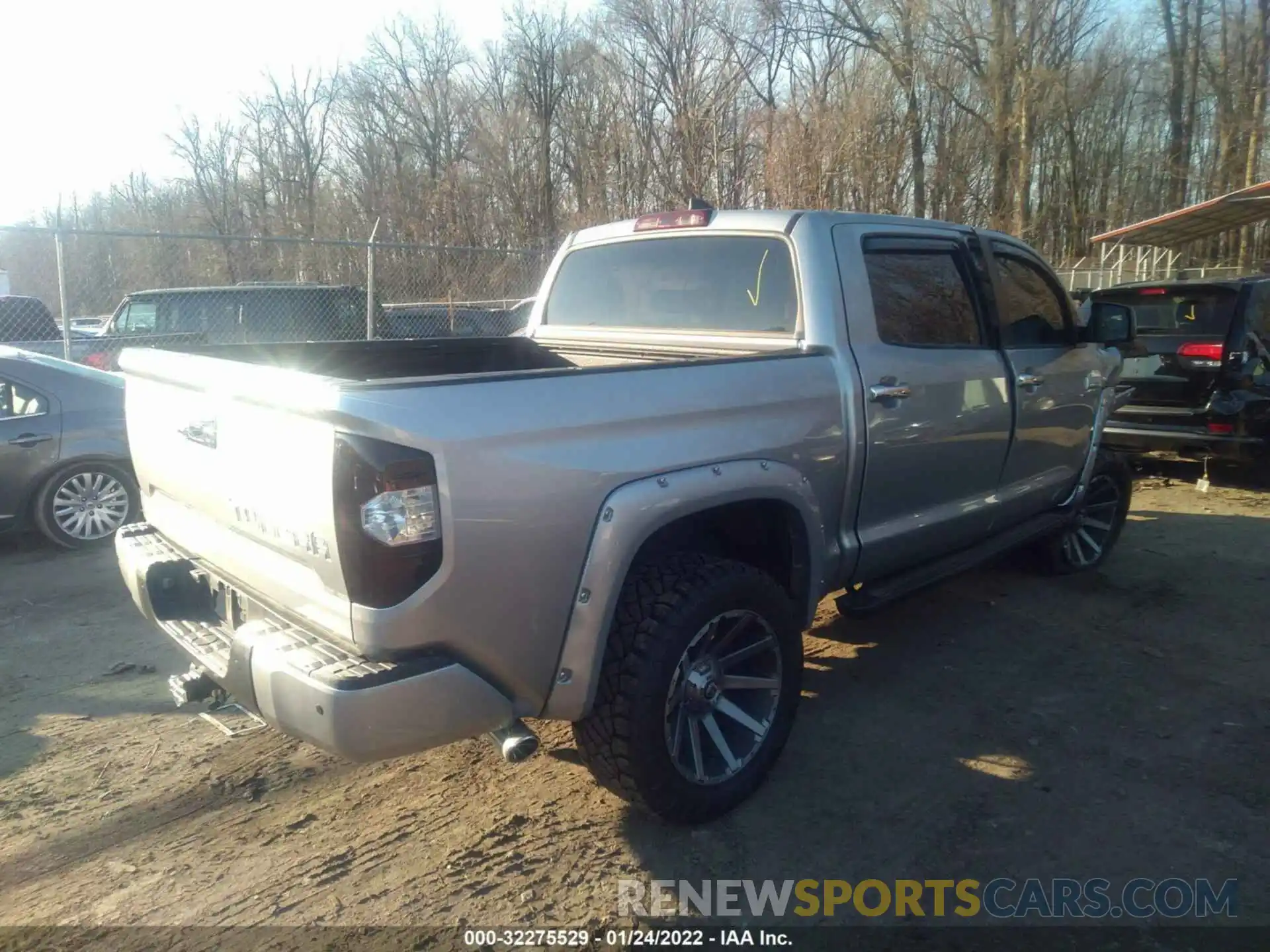 4 Photograph of a damaged car 5TFAY5F14MX958596 TOYOTA TUNDRA 4WD 2021