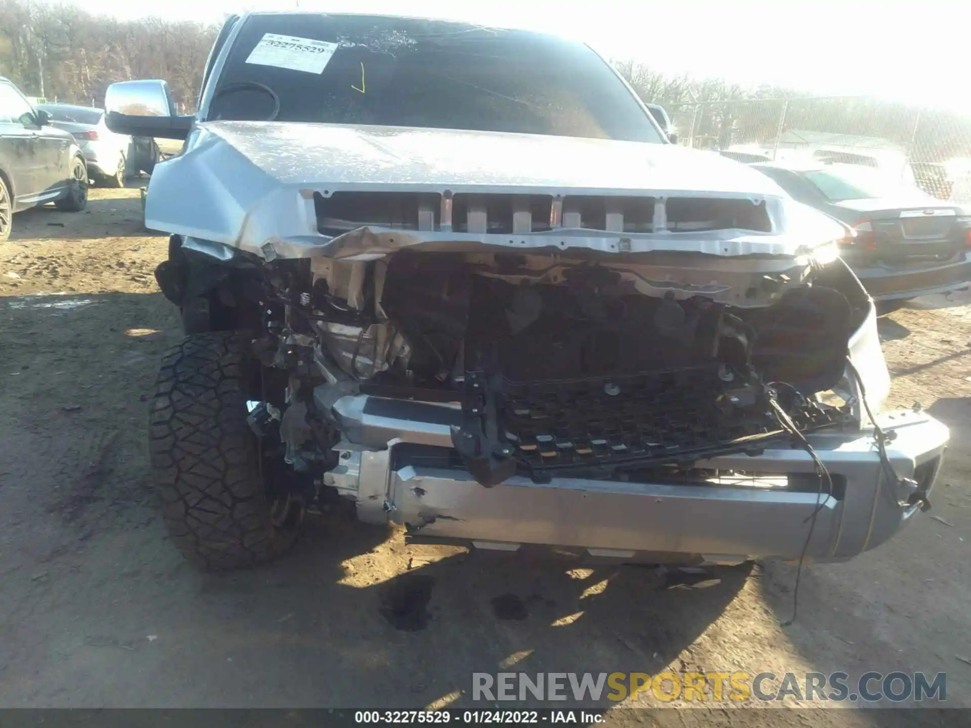 6 Photograph of a damaged car 5TFAY5F14MX958596 TOYOTA TUNDRA 4WD 2021