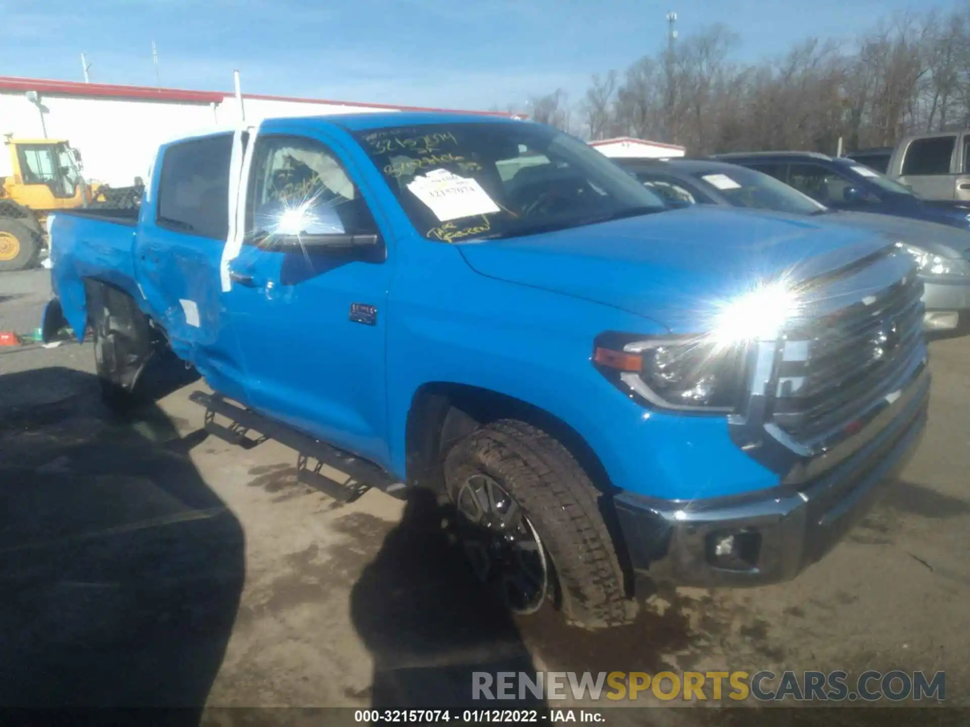 1 Photograph of a damaged car 5TFAY5F15MX027377 TOYOTA TUNDRA 4WD 2021