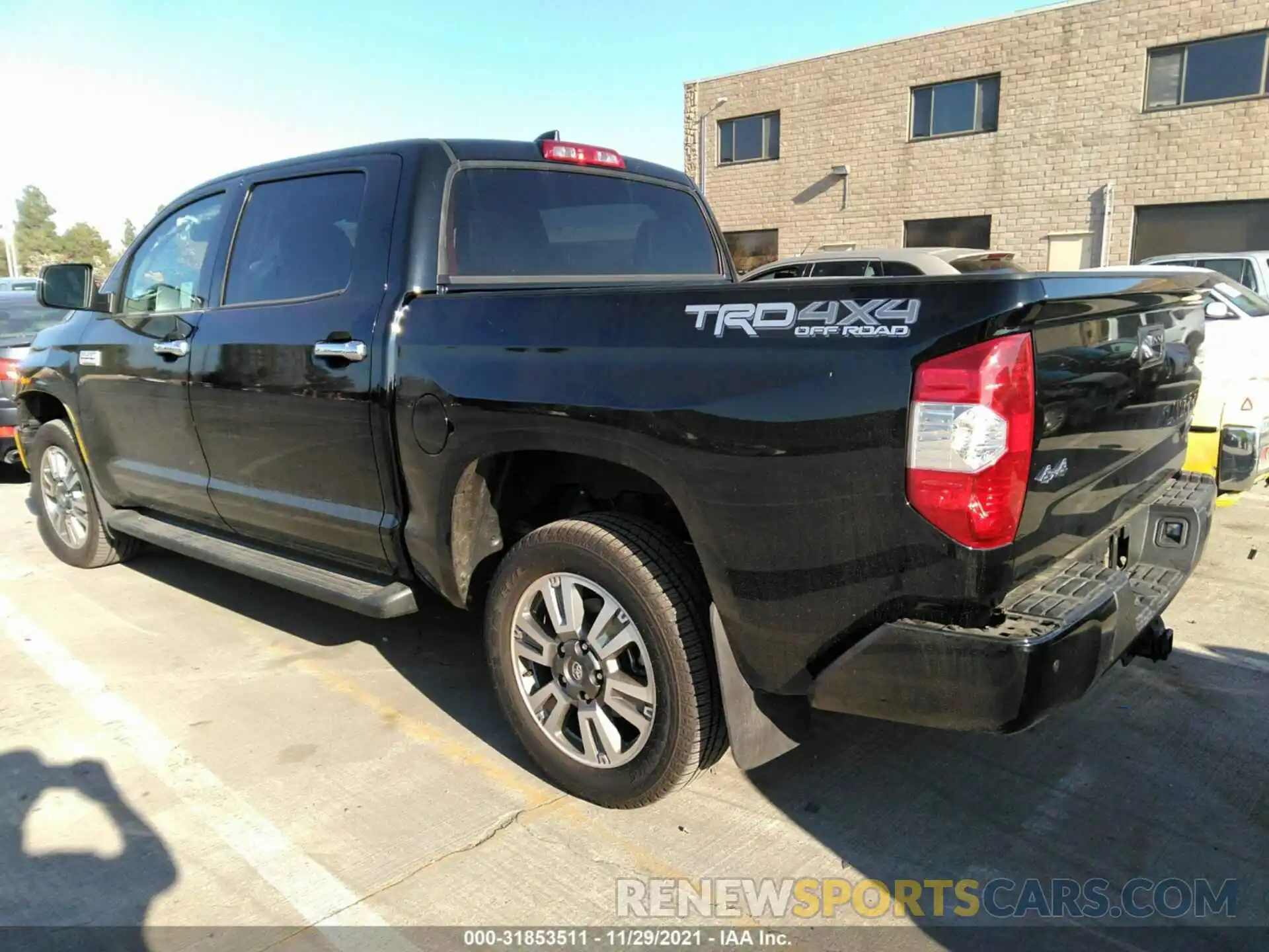 3 Photograph of a damaged car 5TFAY5F16MX005419 TOYOTA TUNDRA 4WD 2021