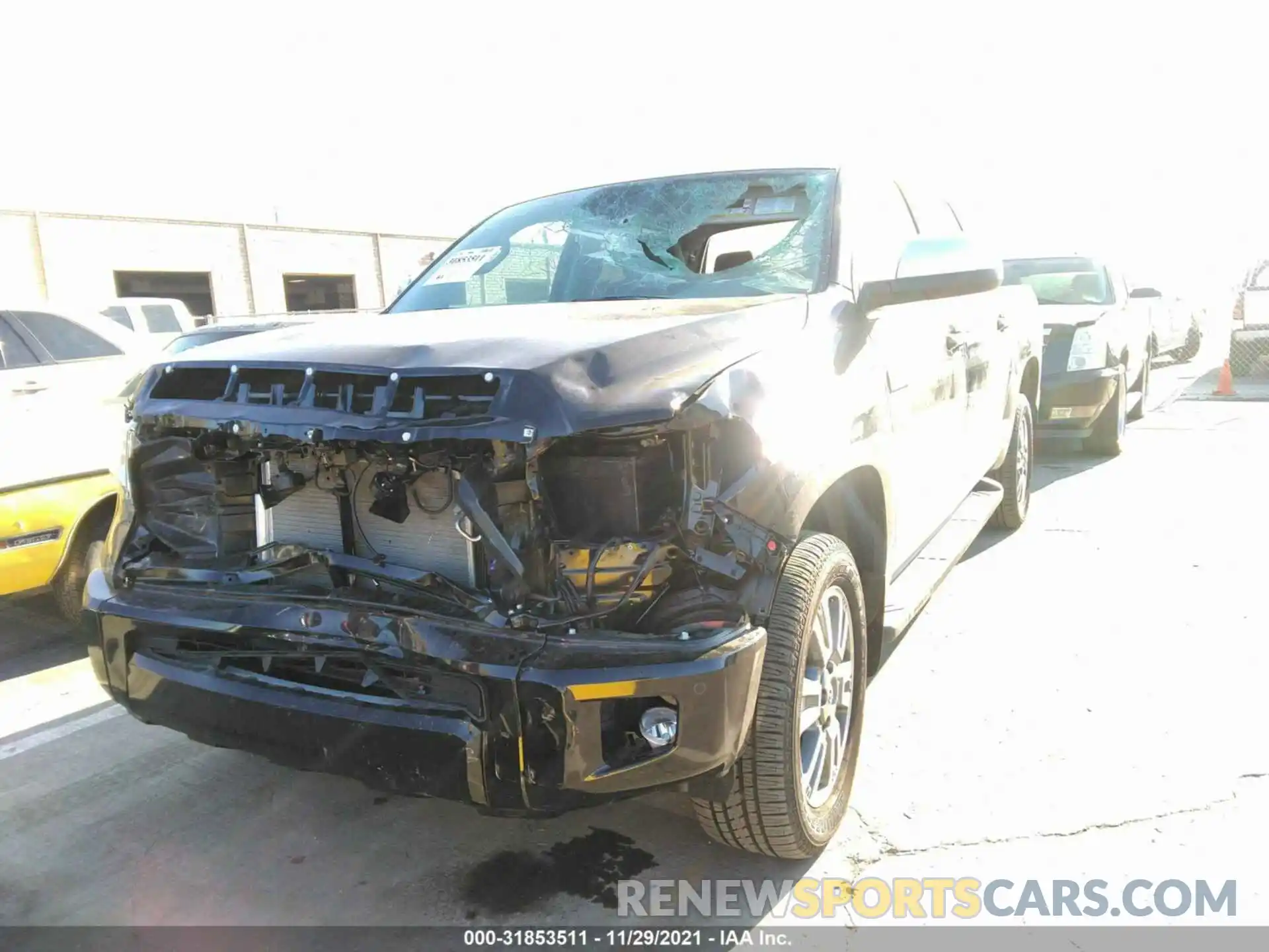 6 Photograph of a damaged car 5TFAY5F16MX005419 TOYOTA TUNDRA 4WD 2021