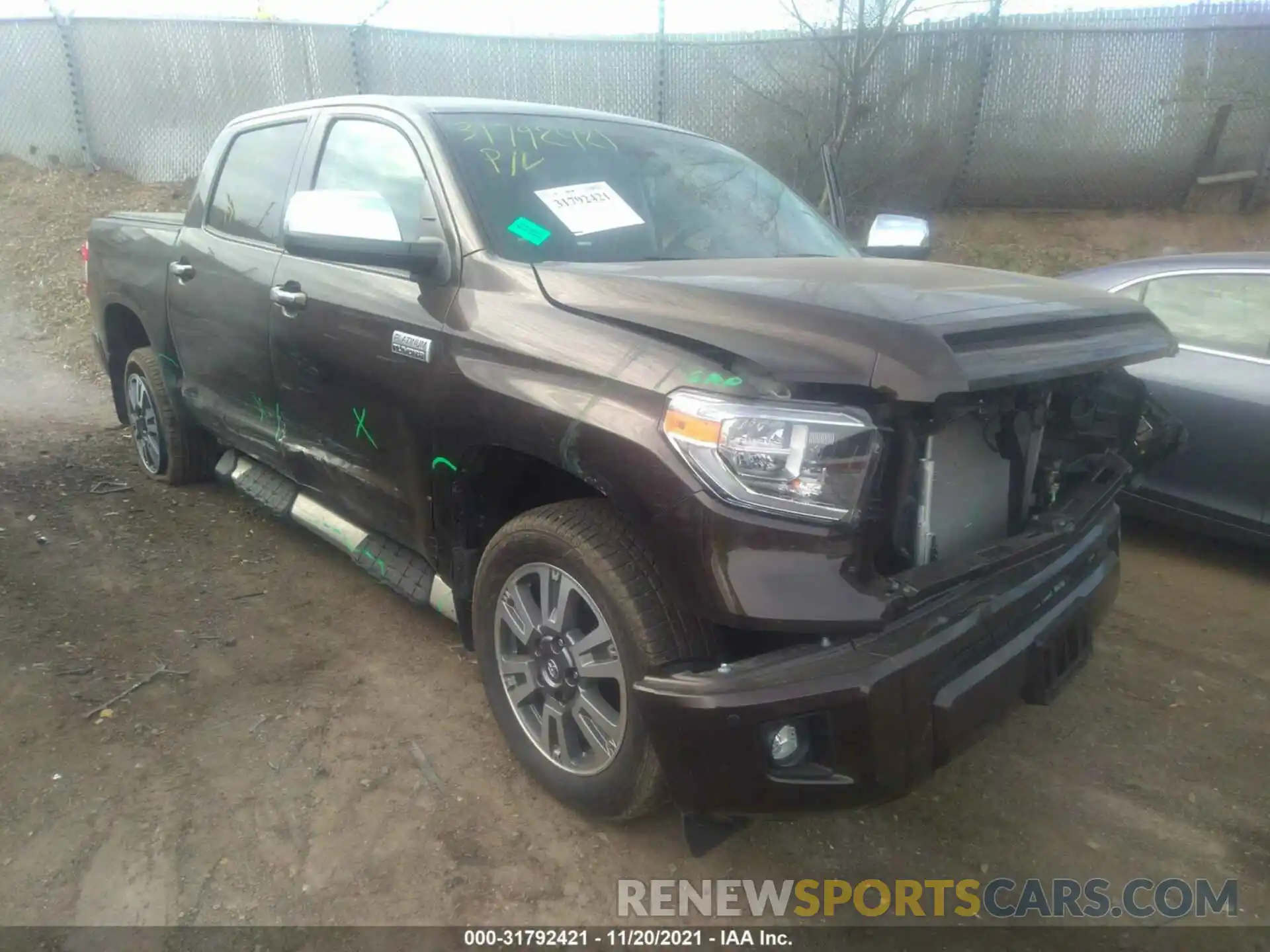 6 Photograph of a damaged car 5TFAY5F16MX013584 TOYOTA TUNDRA 4WD 2021