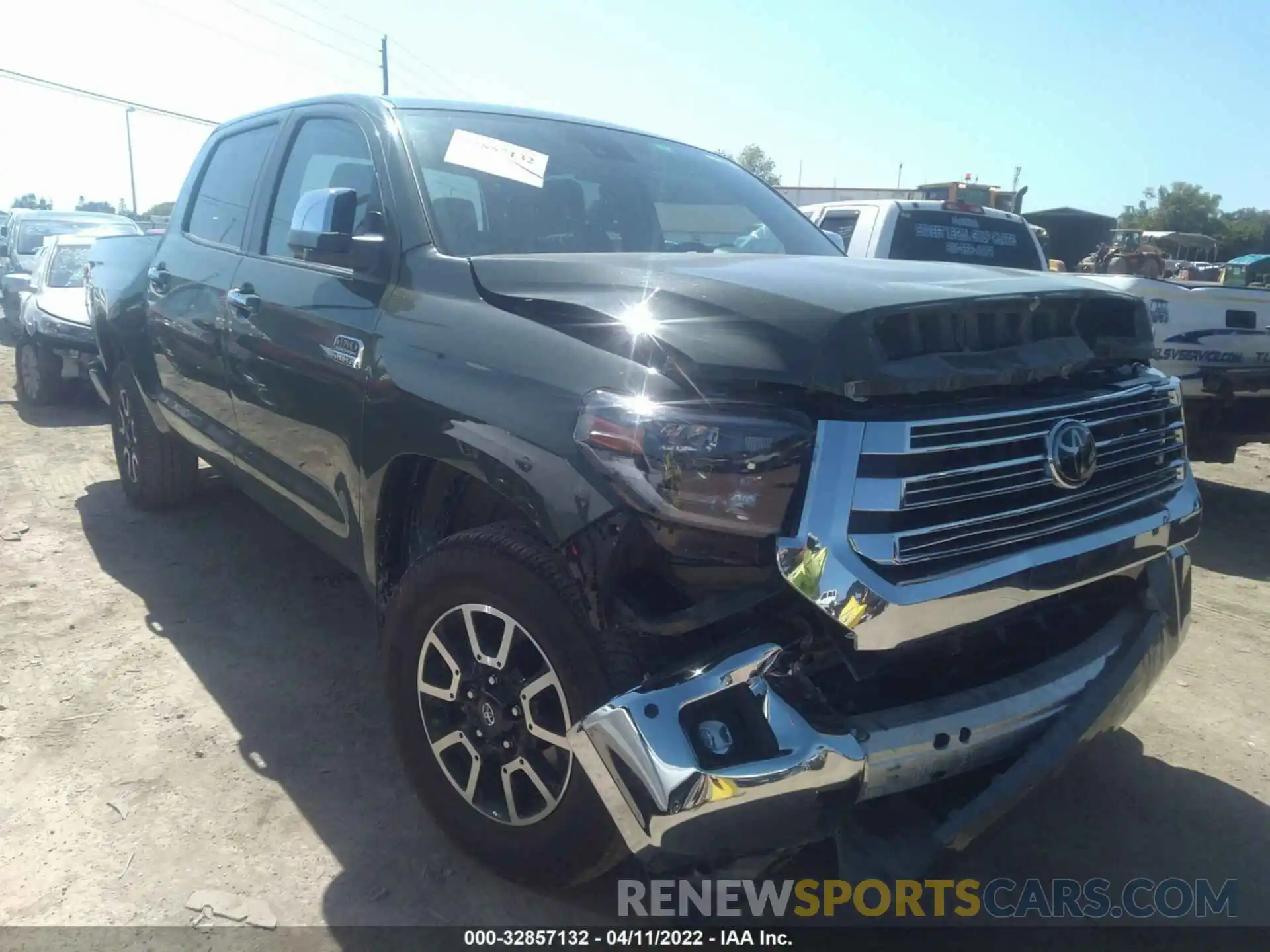 1 Photograph of a damaged car 5TFAY5F16MX021961 TOYOTA TUNDRA 4WD 2021