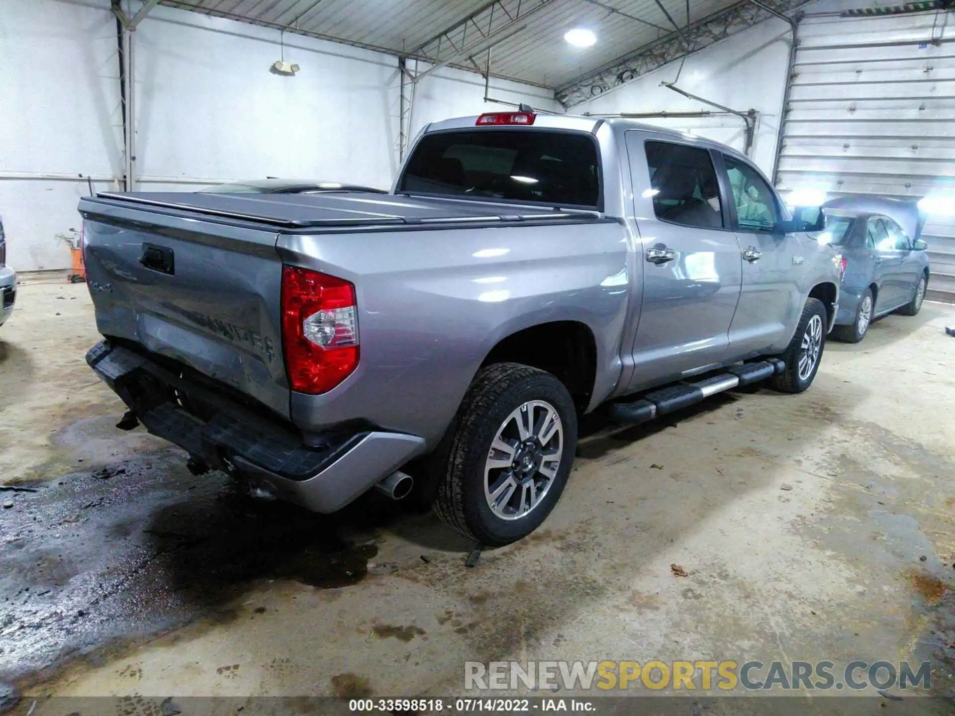 4 Photograph of a damaged car 5TFAY5F17MX033486 TOYOTA TUNDRA 4WD 2021