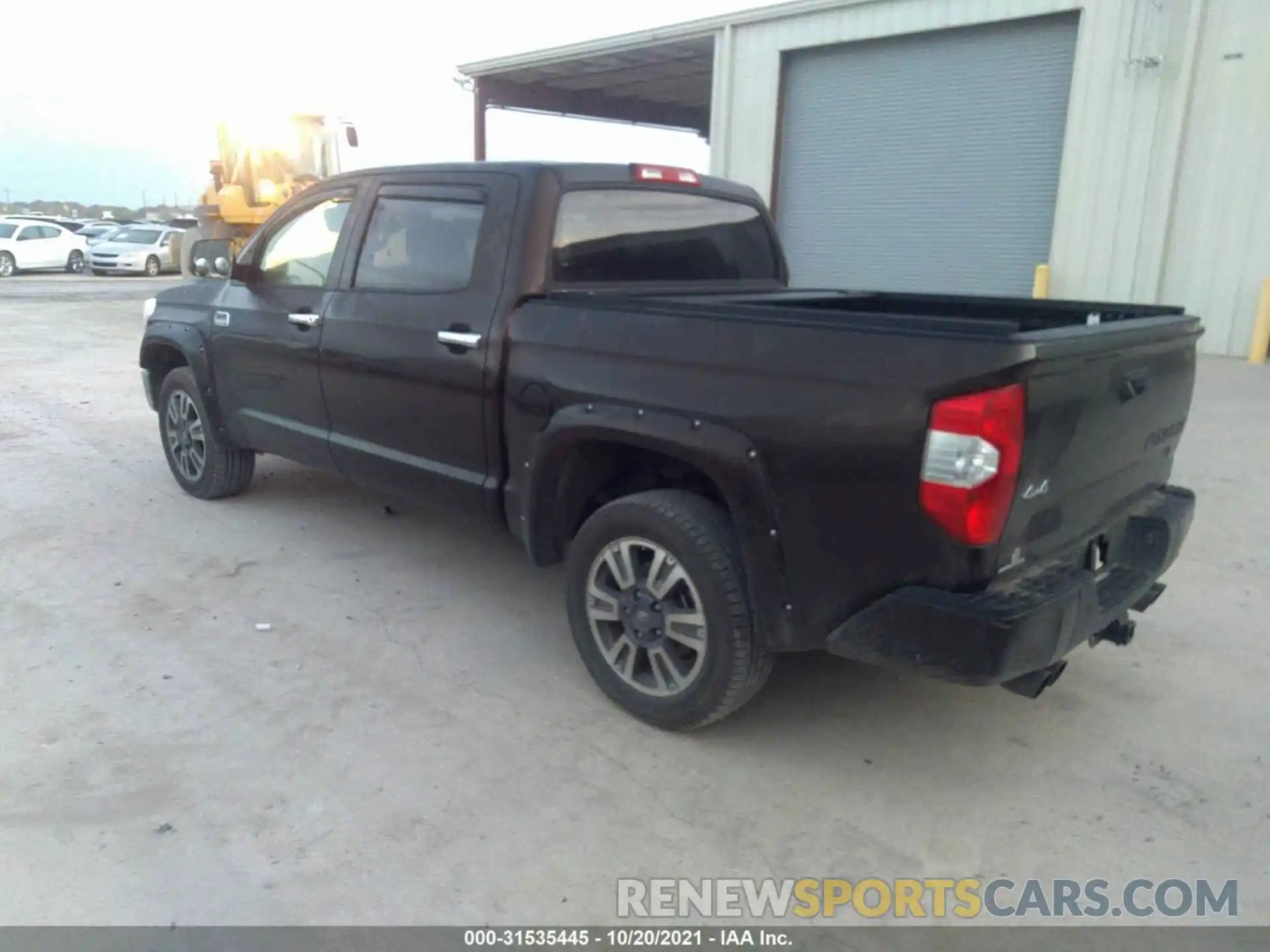 3 Photograph of a damaged car 5TFAY5F17MX961606 TOYOTA TUNDRA 4WD 2021