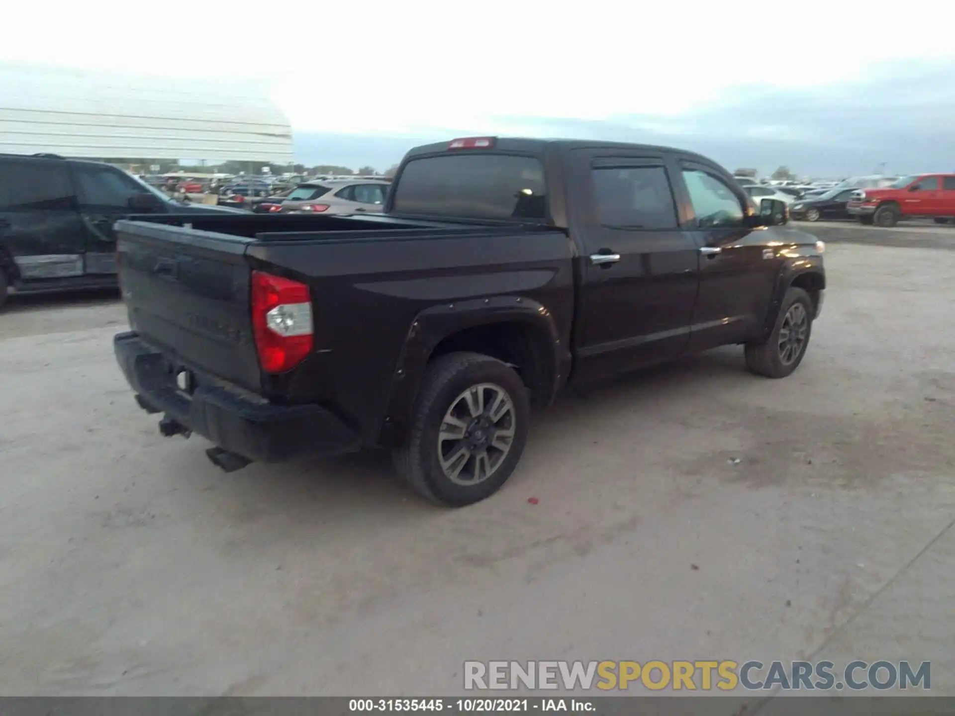 4 Photograph of a damaged car 5TFAY5F17MX961606 TOYOTA TUNDRA 4WD 2021