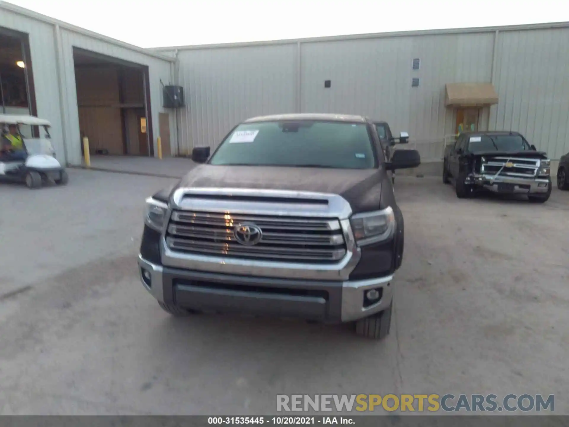 6 Photograph of a damaged car 5TFAY5F17MX961606 TOYOTA TUNDRA 4WD 2021