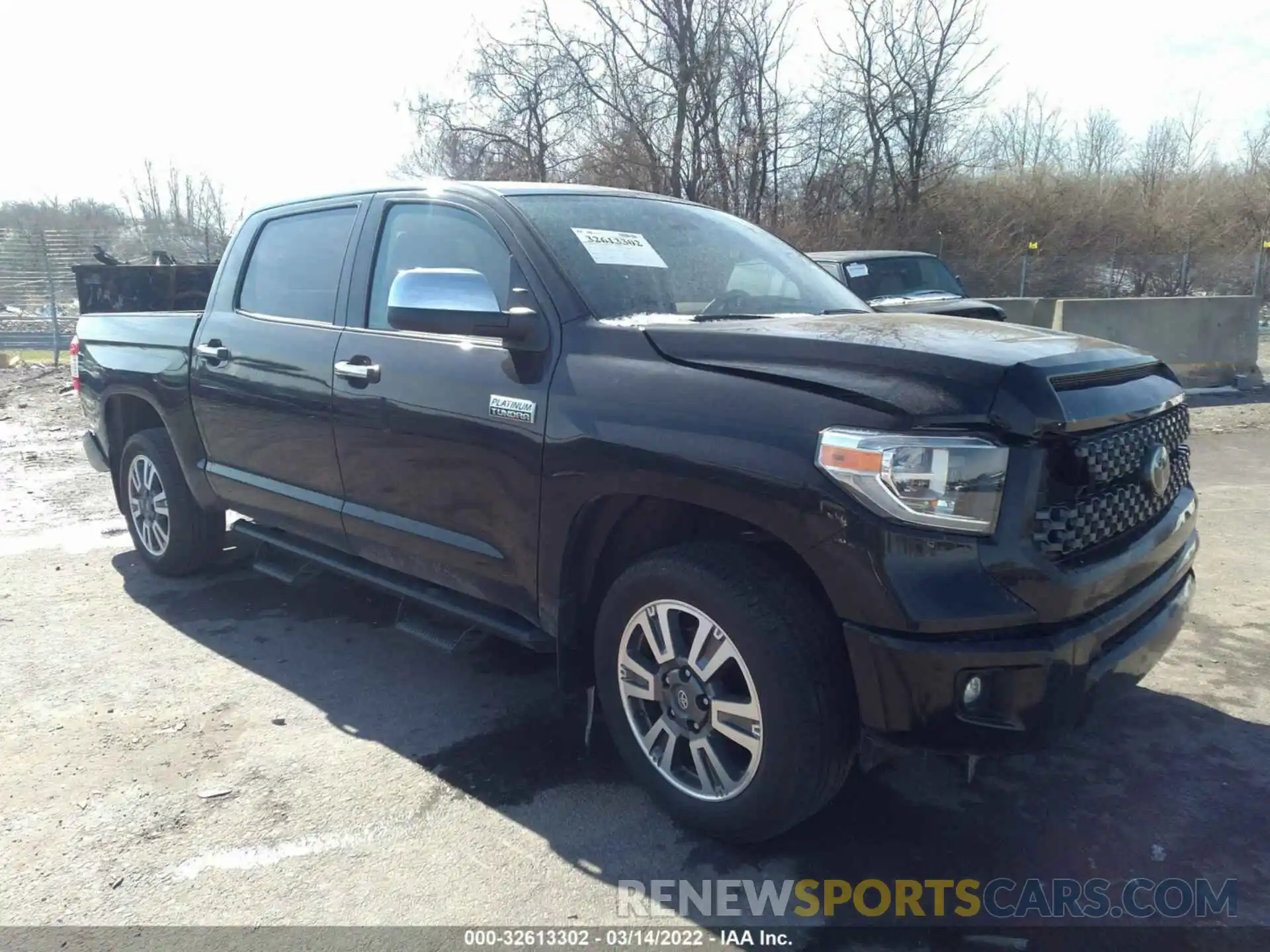 1 Photograph of a damaged car 5TFAY5F17MX977661 TOYOTA TUNDRA 4WD 2021