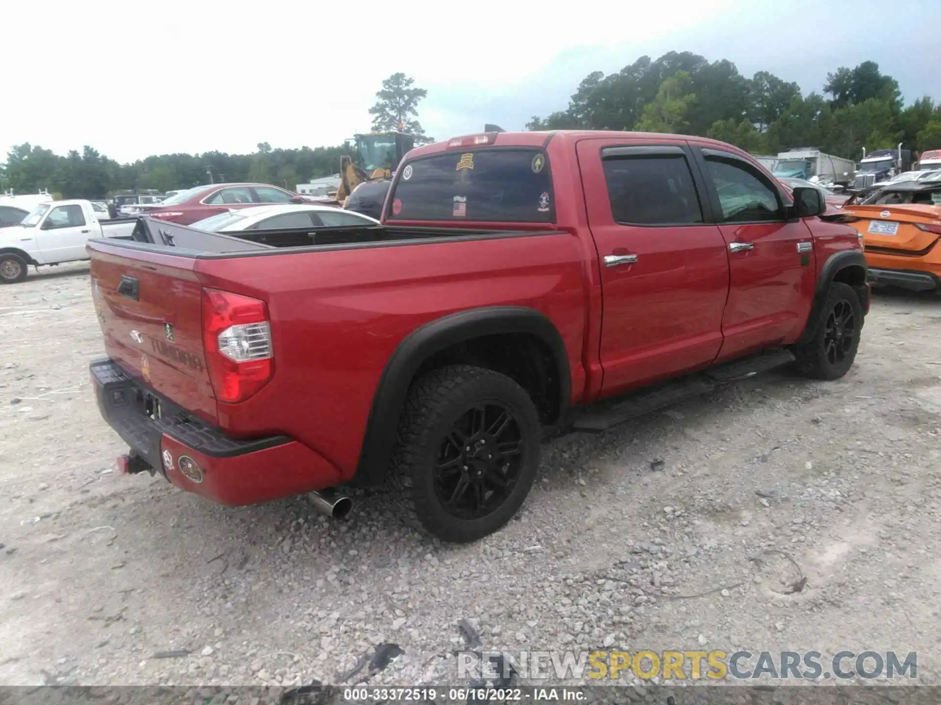 4 Photograph of a damaged car 5TFAY5F17MX988496 TOYOTA TUNDRA 4WD 2021