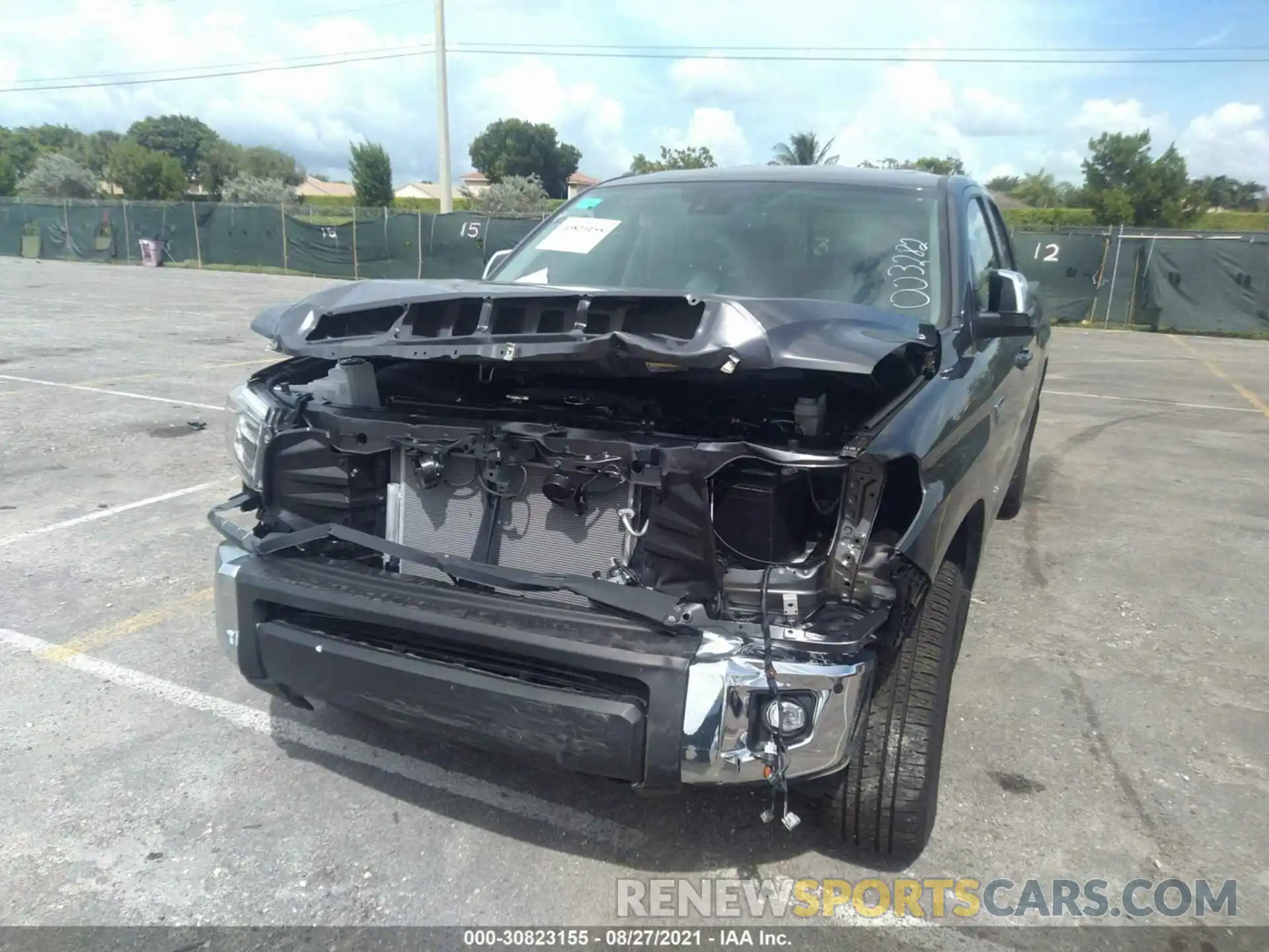 6 Photograph of a damaged car 5TFBY5F10MX003282 TOYOTA TUNDRA 4WD 2021