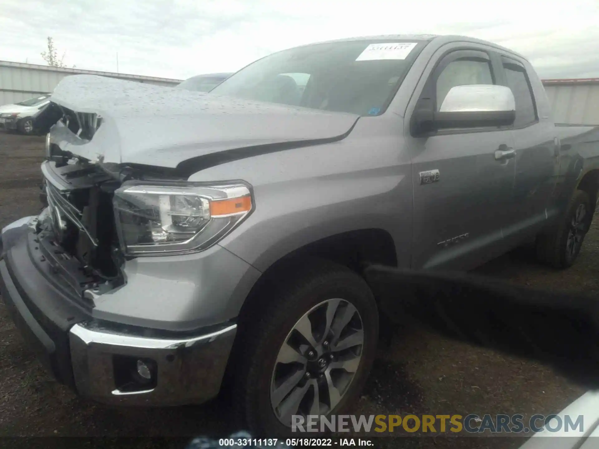 2 Photograph of a damaged car 5TFBY5F12MX016342 TOYOTA TUNDRA 4WD 2021