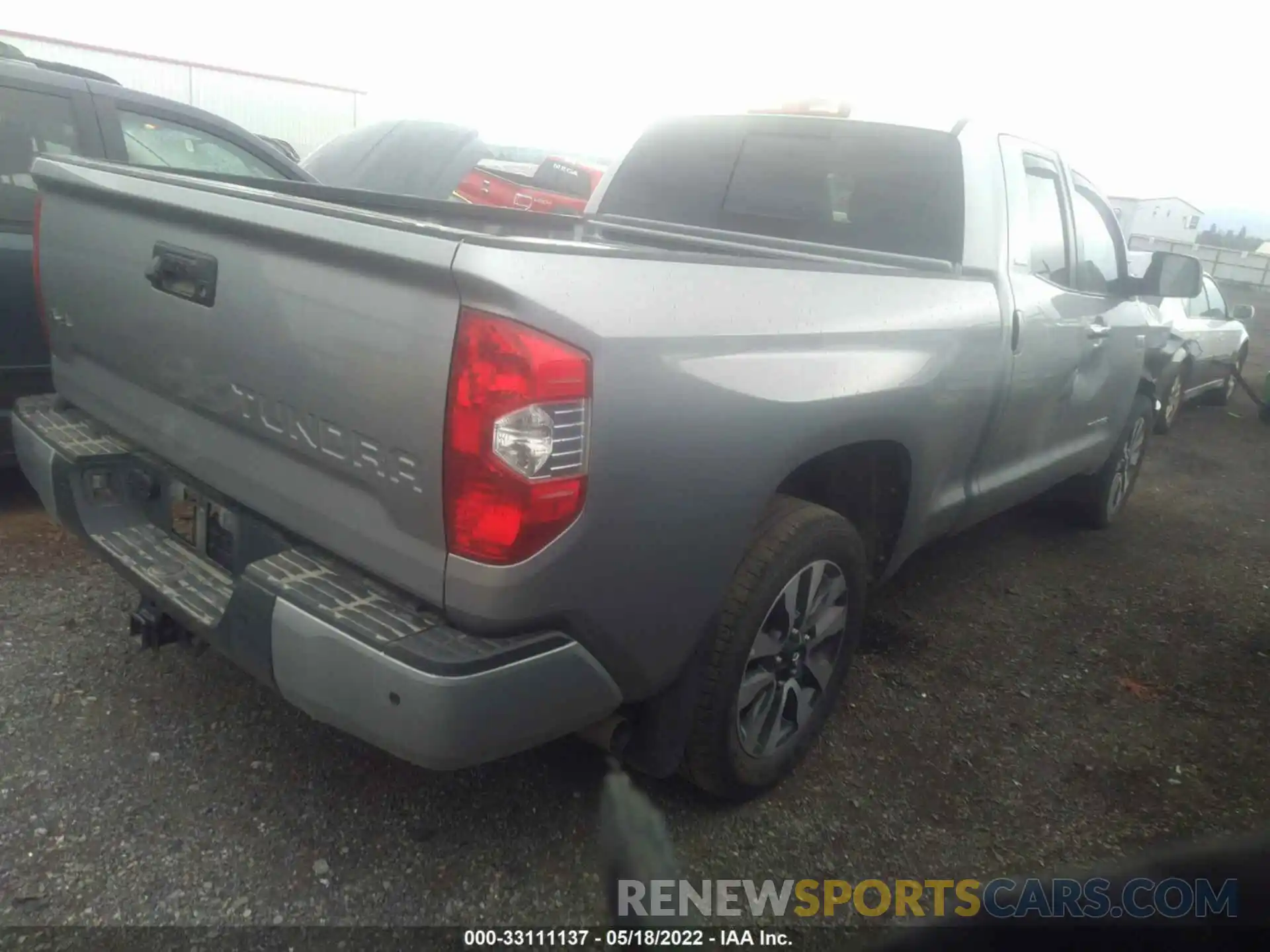 4 Photograph of a damaged car 5TFBY5F12MX016342 TOYOTA TUNDRA 4WD 2021