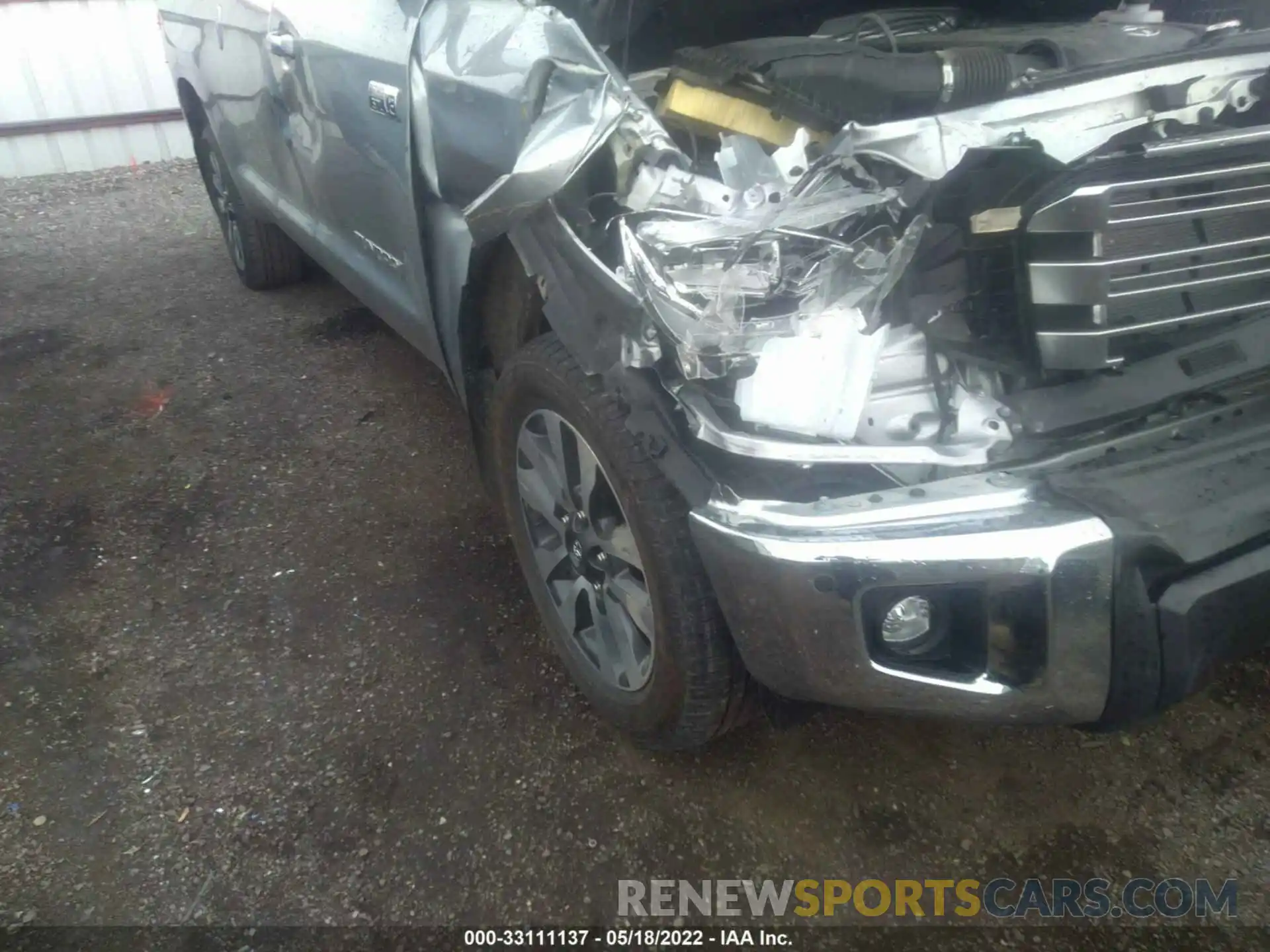 6 Photograph of a damaged car 5TFBY5F12MX016342 TOYOTA TUNDRA 4WD 2021