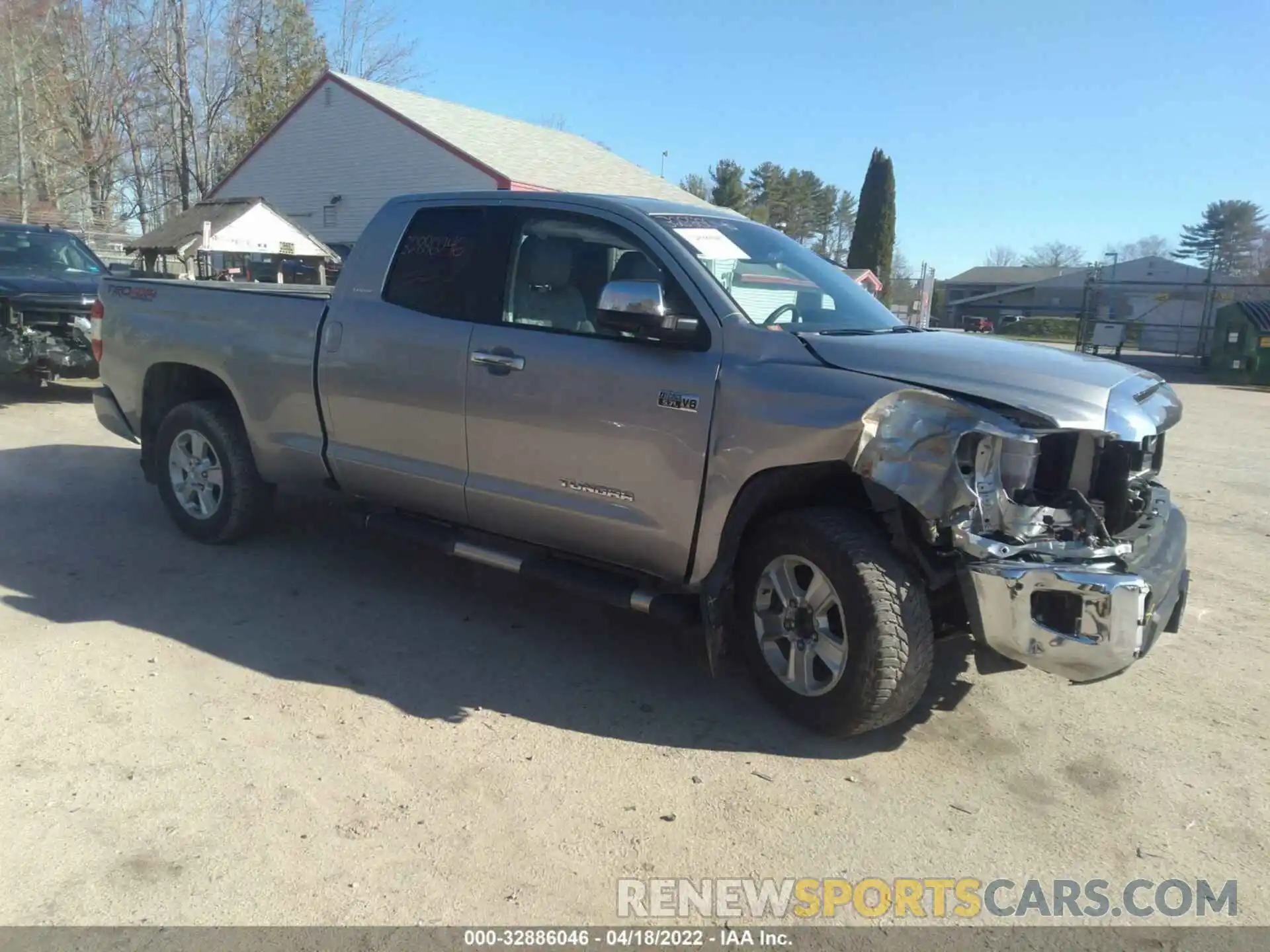 1 Photograph of a damaged car 5TFBY5F13MX976060 TOYOTA TUNDRA 4WD 2021