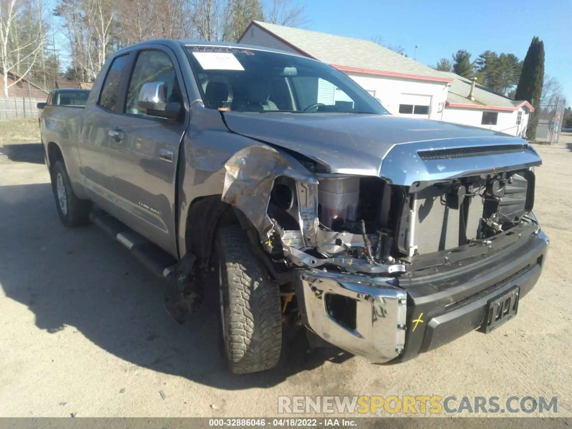 6 Photograph of a damaged car 5TFBY5F13MX976060 TOYOTA TUNDRA 4WD 2021