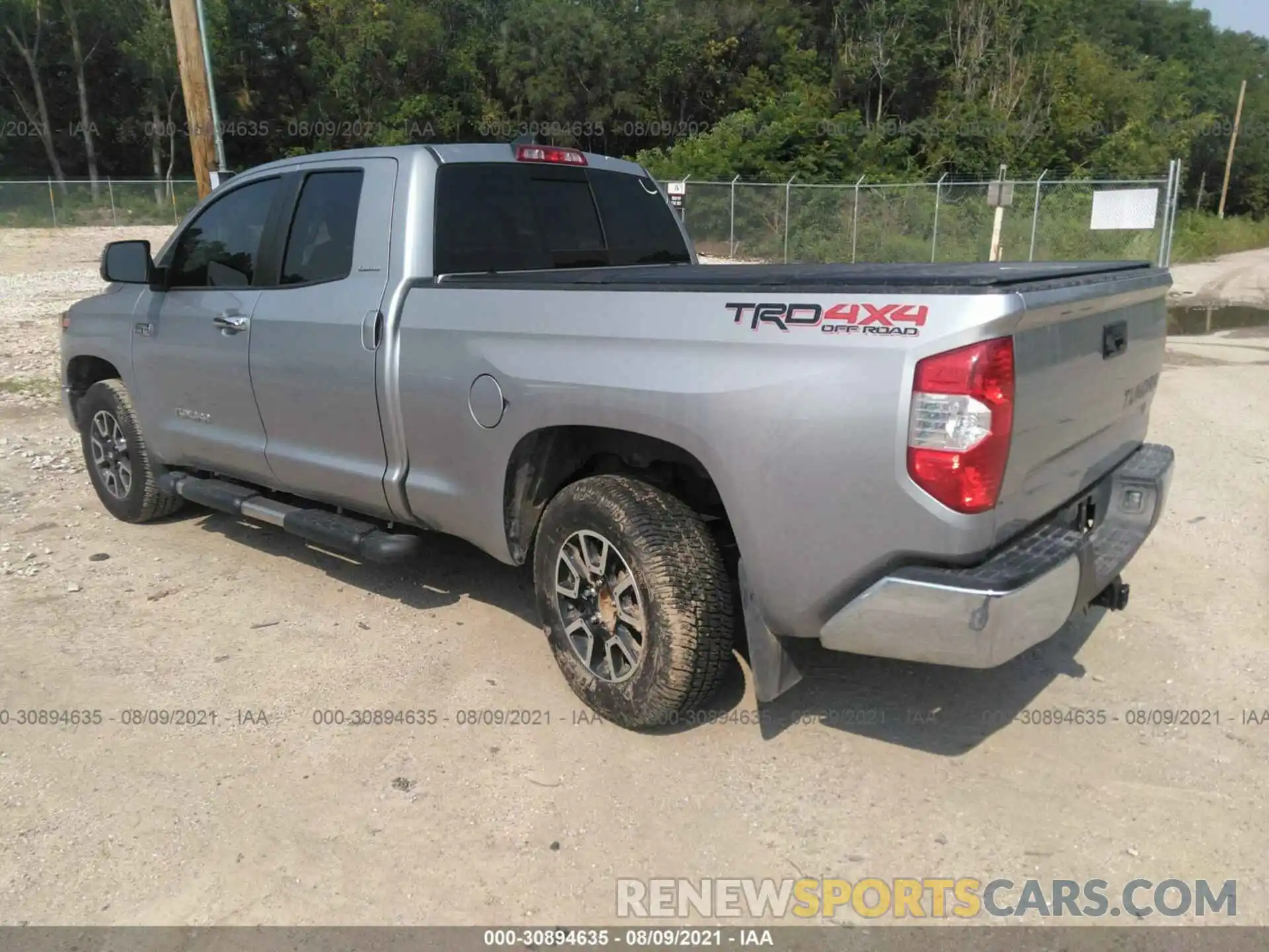 3 Photograph of a damaged car 5TFBY5F14MX967058 TOYOTA TUNDRA 4WD 2021