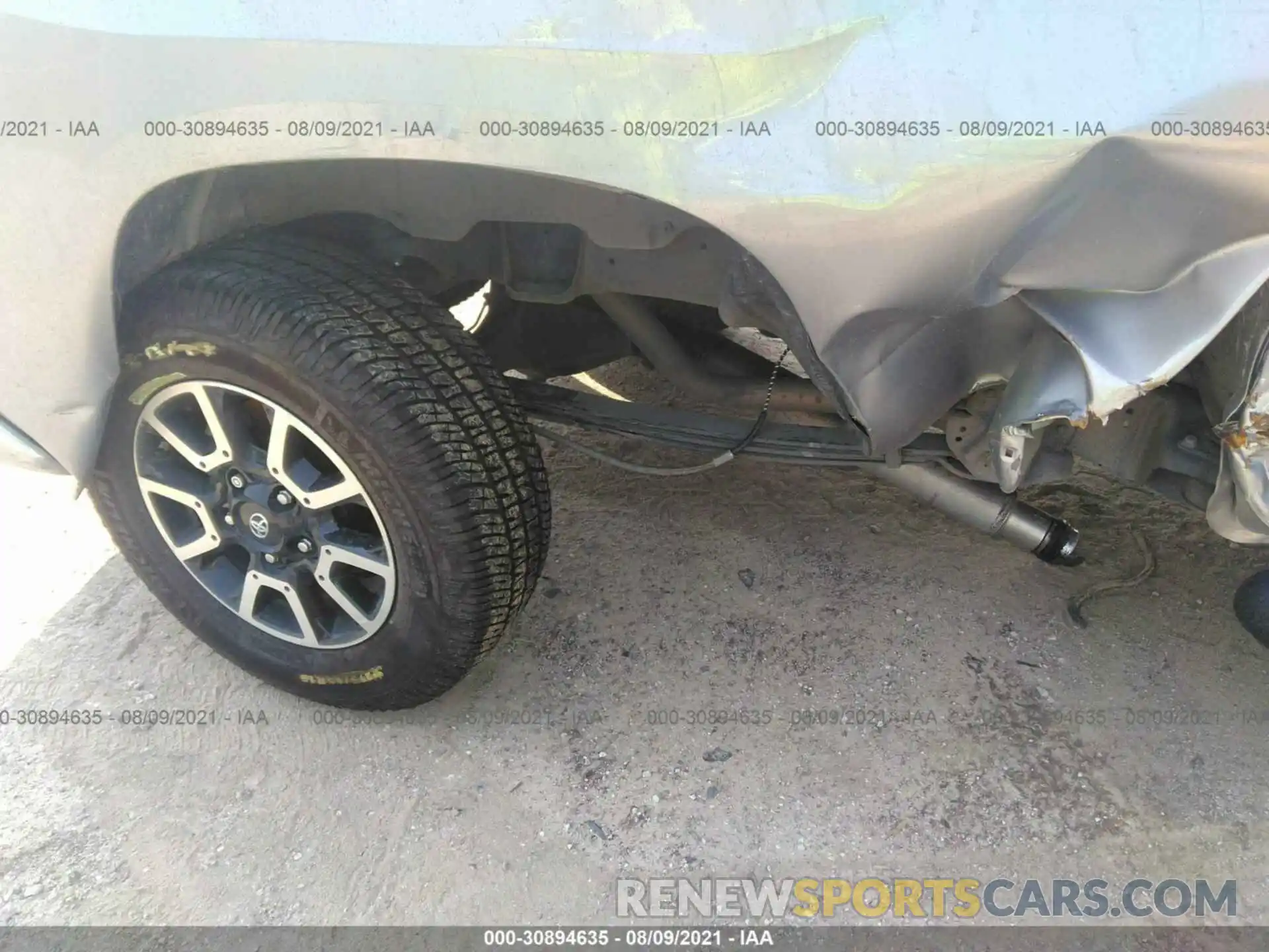 6 Photograph of a damaged car 5TFBY5F14MX967058 TOYOTA TUNDRA 4WD 2021