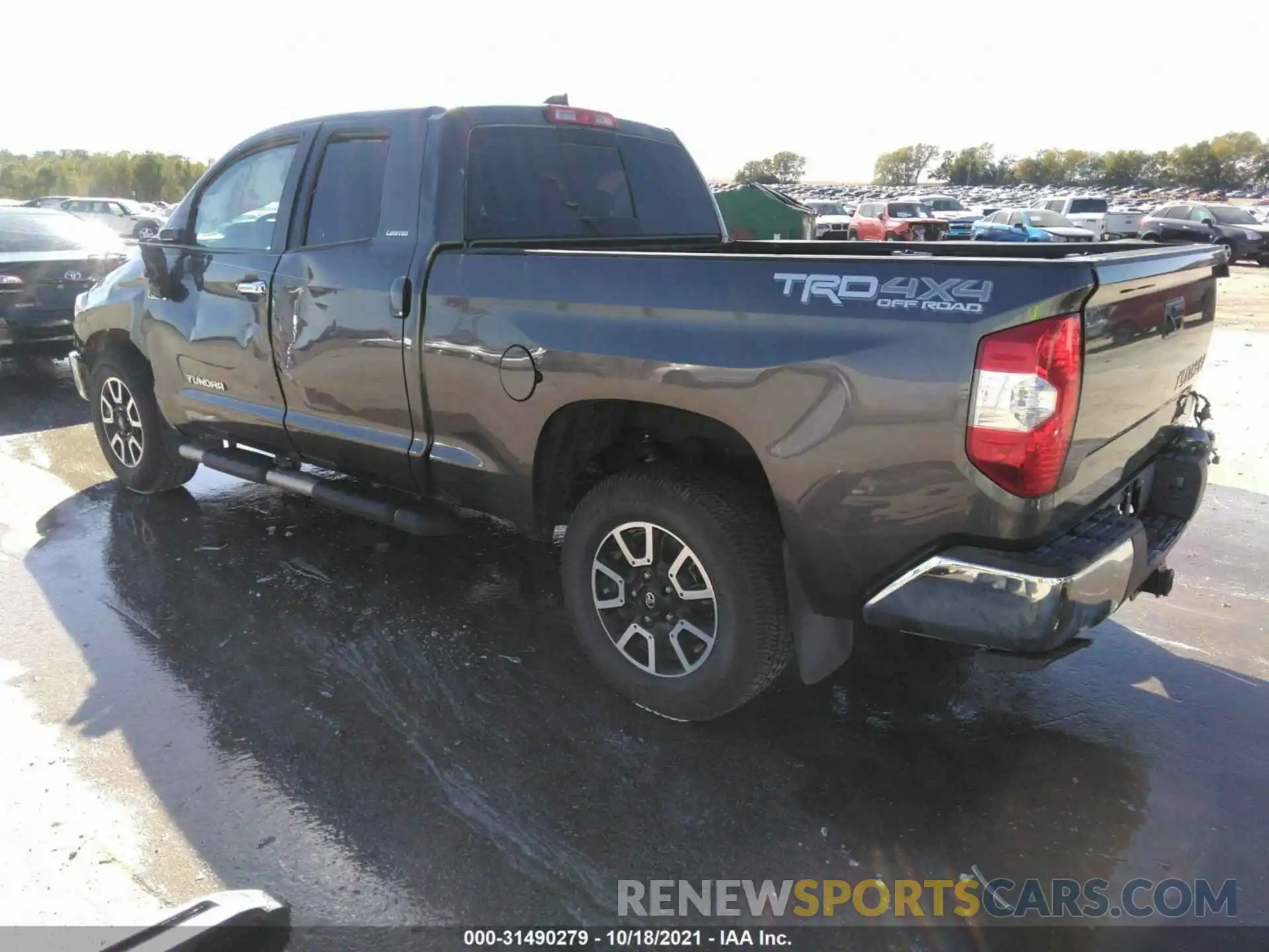 3 Photograph of a damaged car 5TFBY5F15MX023348 TOYOTA TUNDRA 4WD 2021