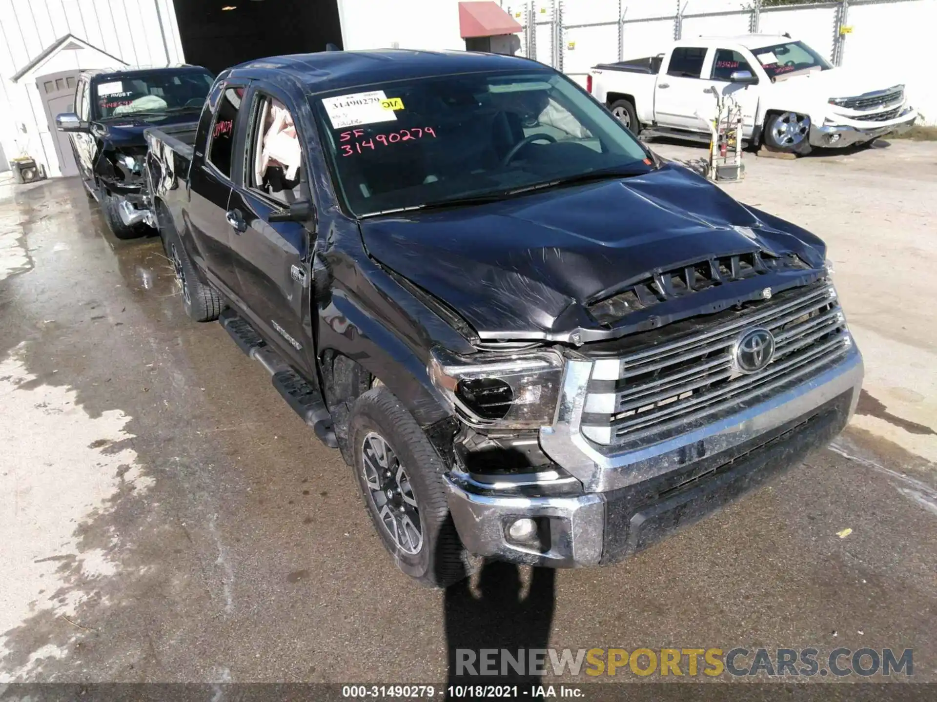 6 Photograph of a damaged car 5TFBY5F15MX023348 TOYOTA TUNDRA 4WD 2021