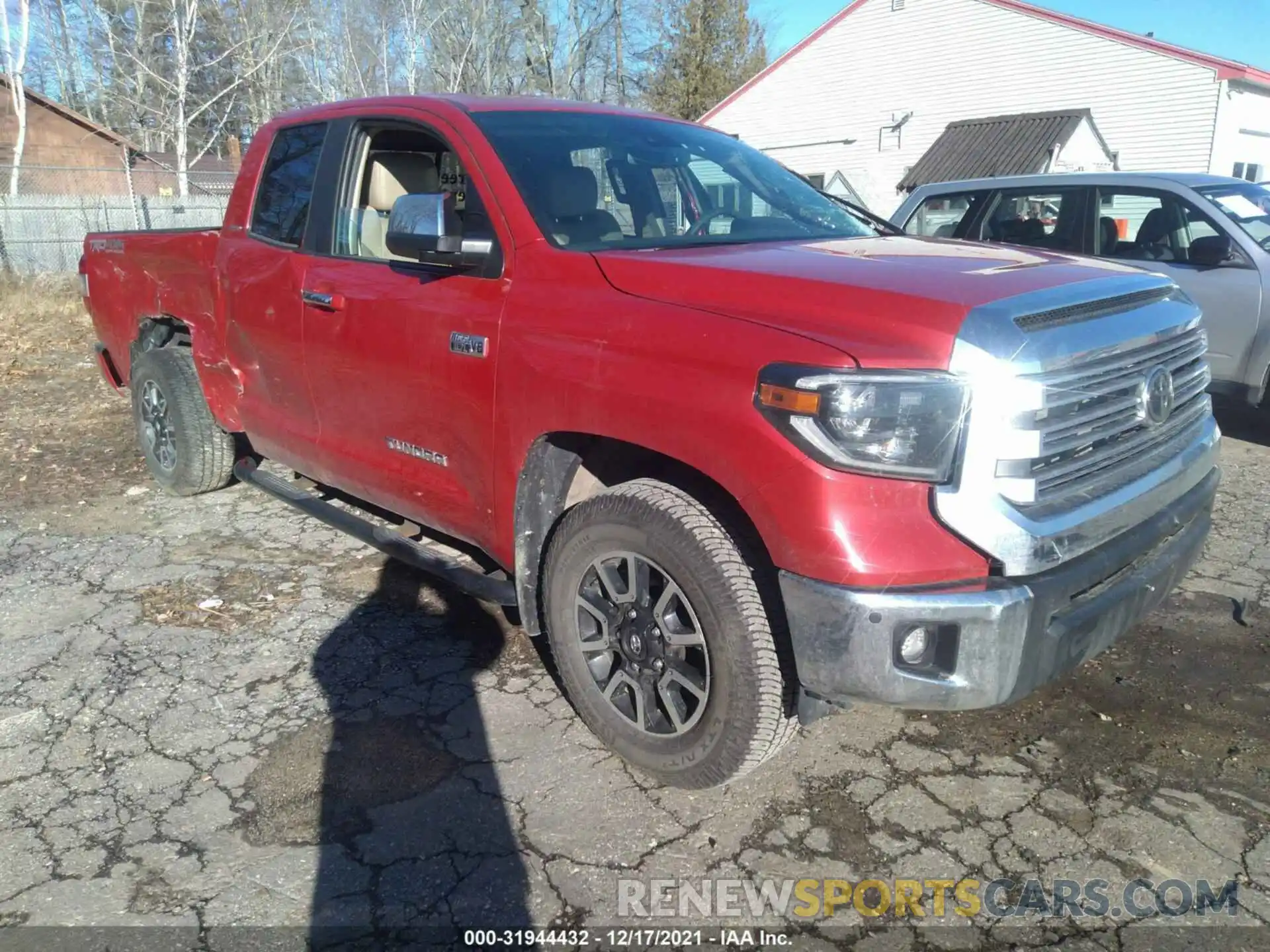 1 Photograph of a damaged car 5TFBY5F16MX015209 TOYOTA TUNDRA 4WD 2021