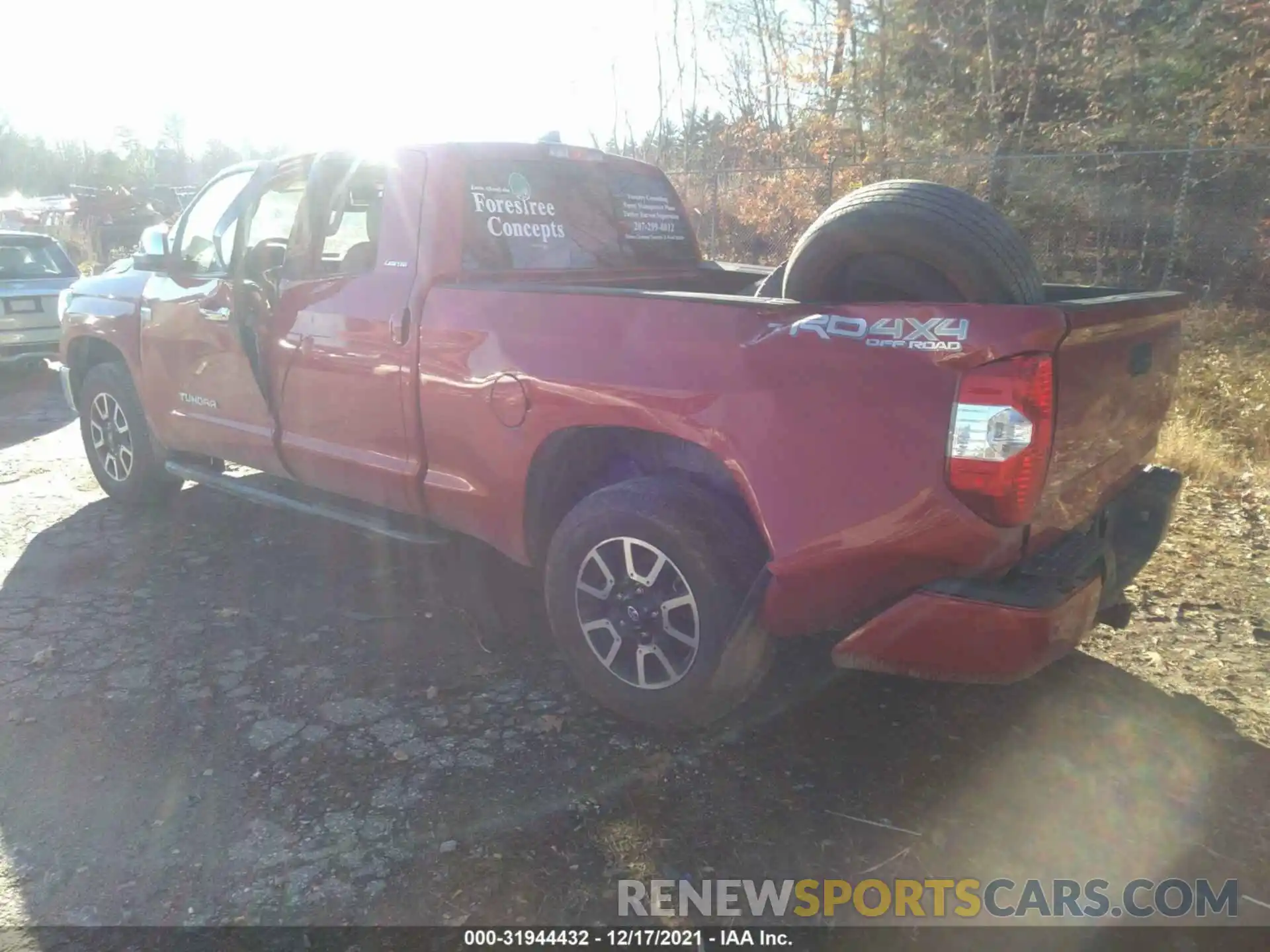 3 Photograph of a damaged car 5TFBY5F16MX015209 TOYOTA TUNDRA 4WD 2021