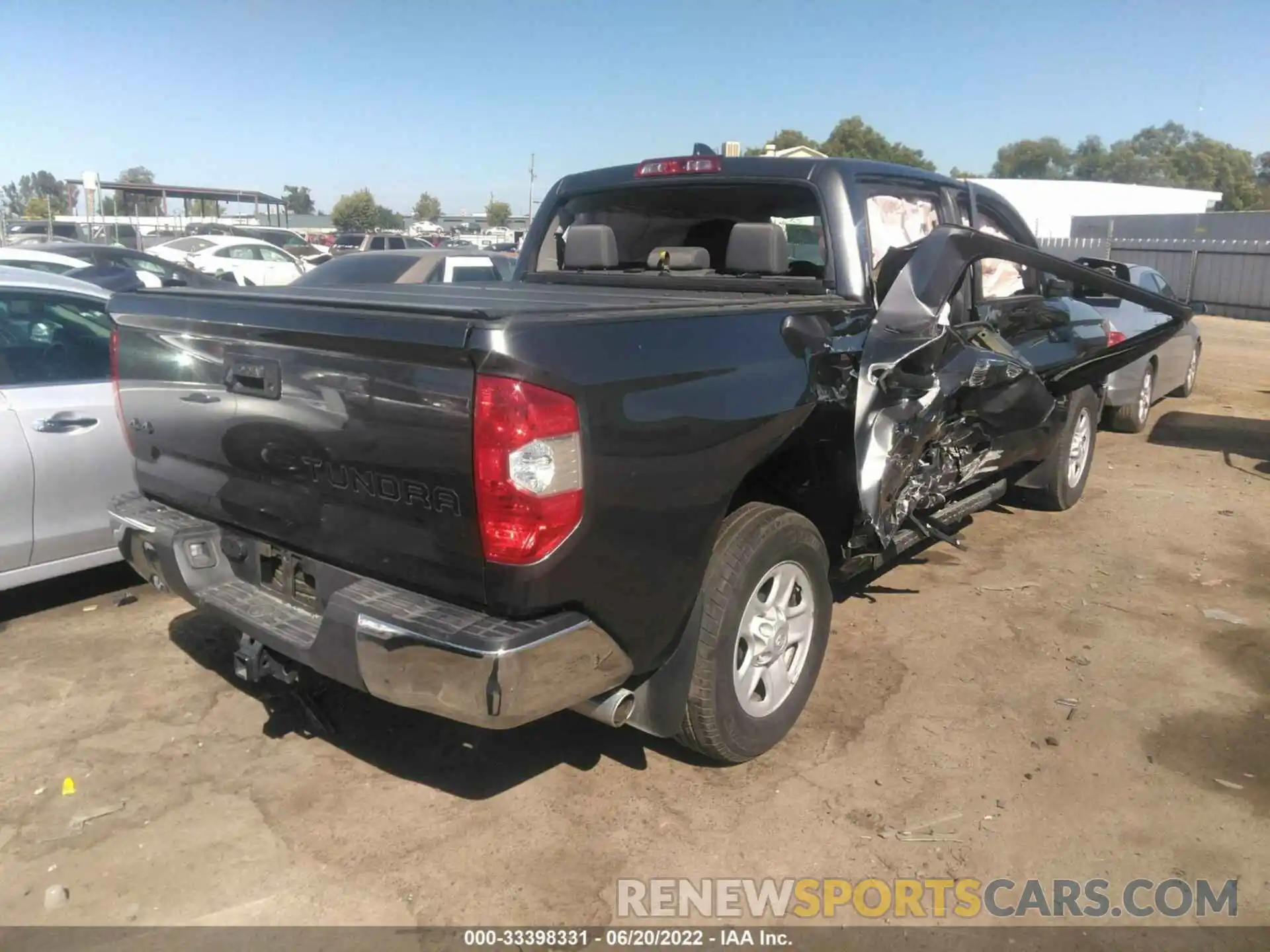 3 Photograph of a damaged car 5TFDY5F10MX005087 TOYOTA TUNDRA 4WD 2021