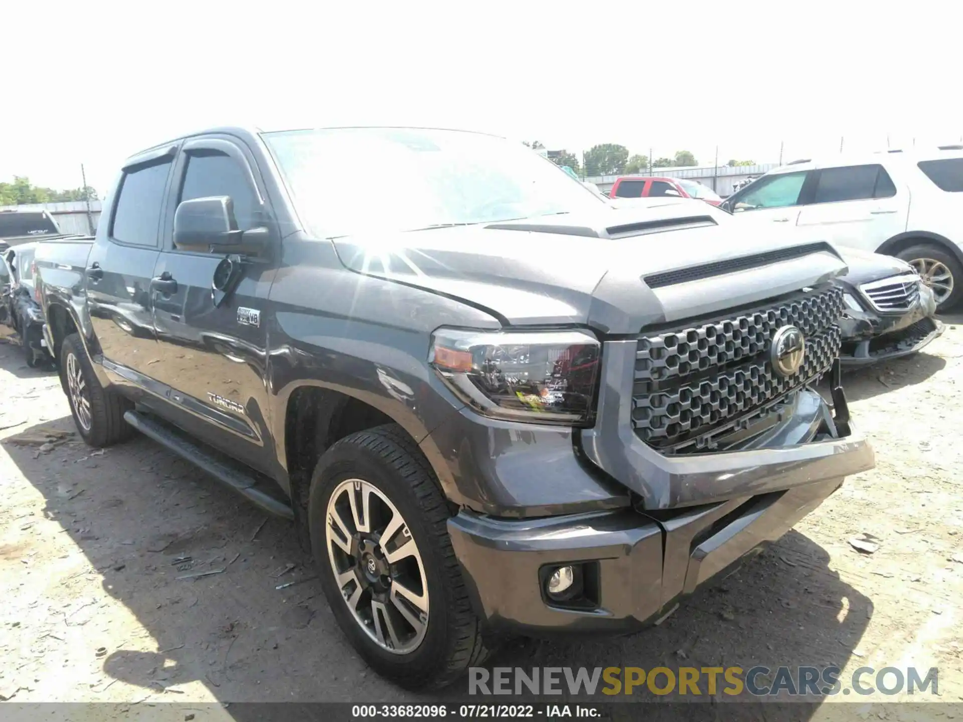 1 Фотография поврежденного автомобиля 5TFDY5F10MX018650 TOYOTA TUNDRA 4WD 2021