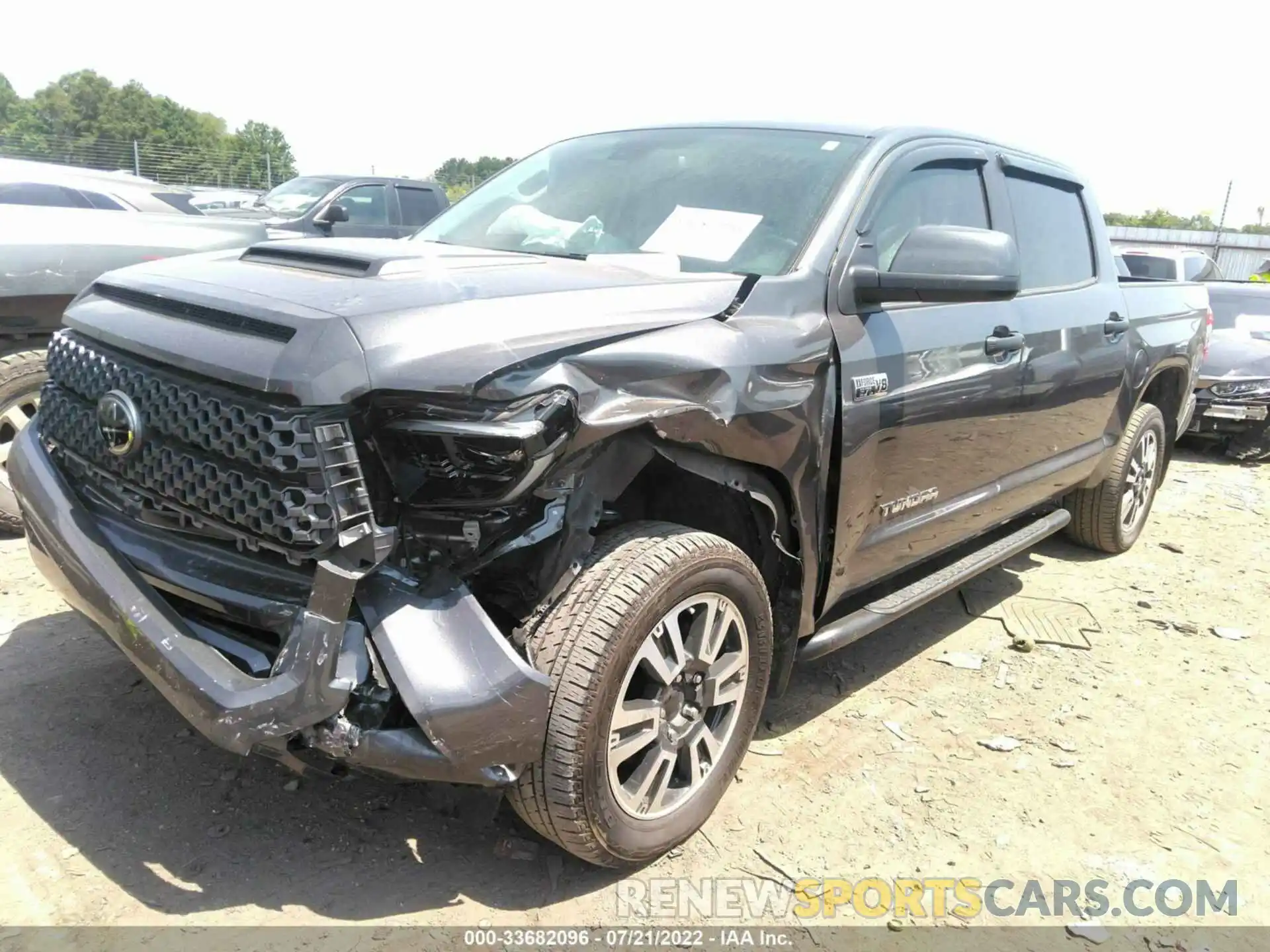 2 Фотография поврежденного автомобиля 5TFDY5F10MX018650 TOYOTA TUNDRA 4WD 2021