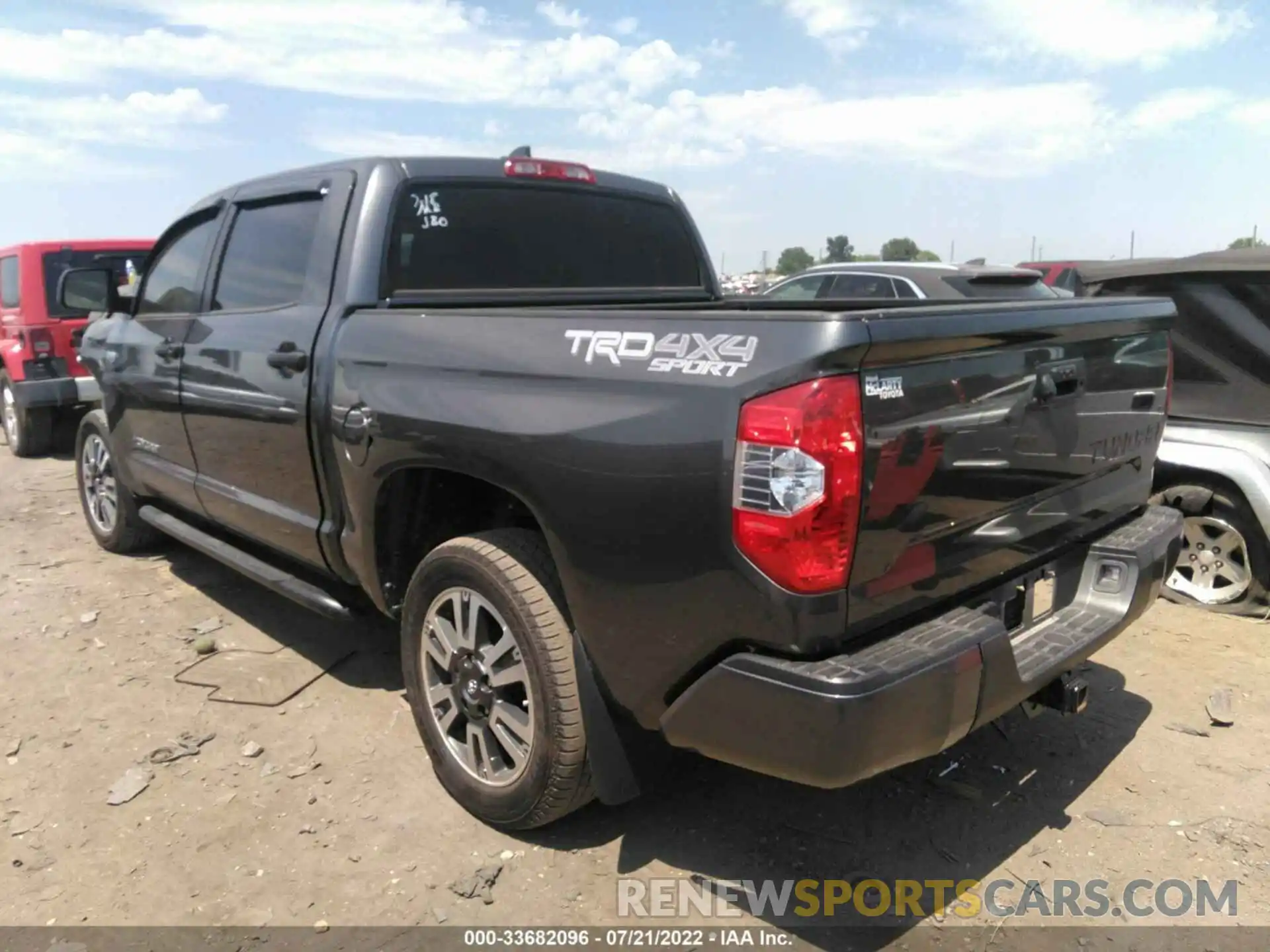 3 Фотография поврежденного автомобиля 5TFDY5F10MX018650 TOYOTA TUNDRA 4WD 2021