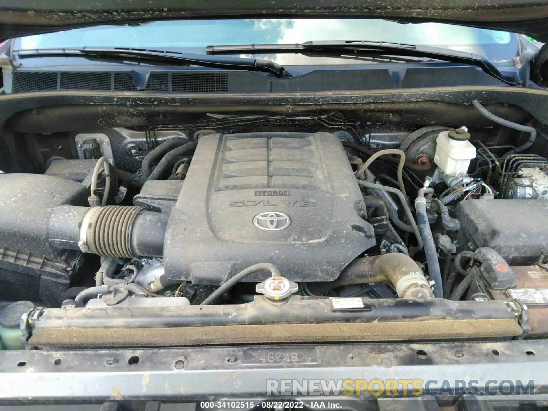 10 Photograph of a damaged car 5TFDY5F10MX019121 TOYOTA TUNDRA 4WD 2021