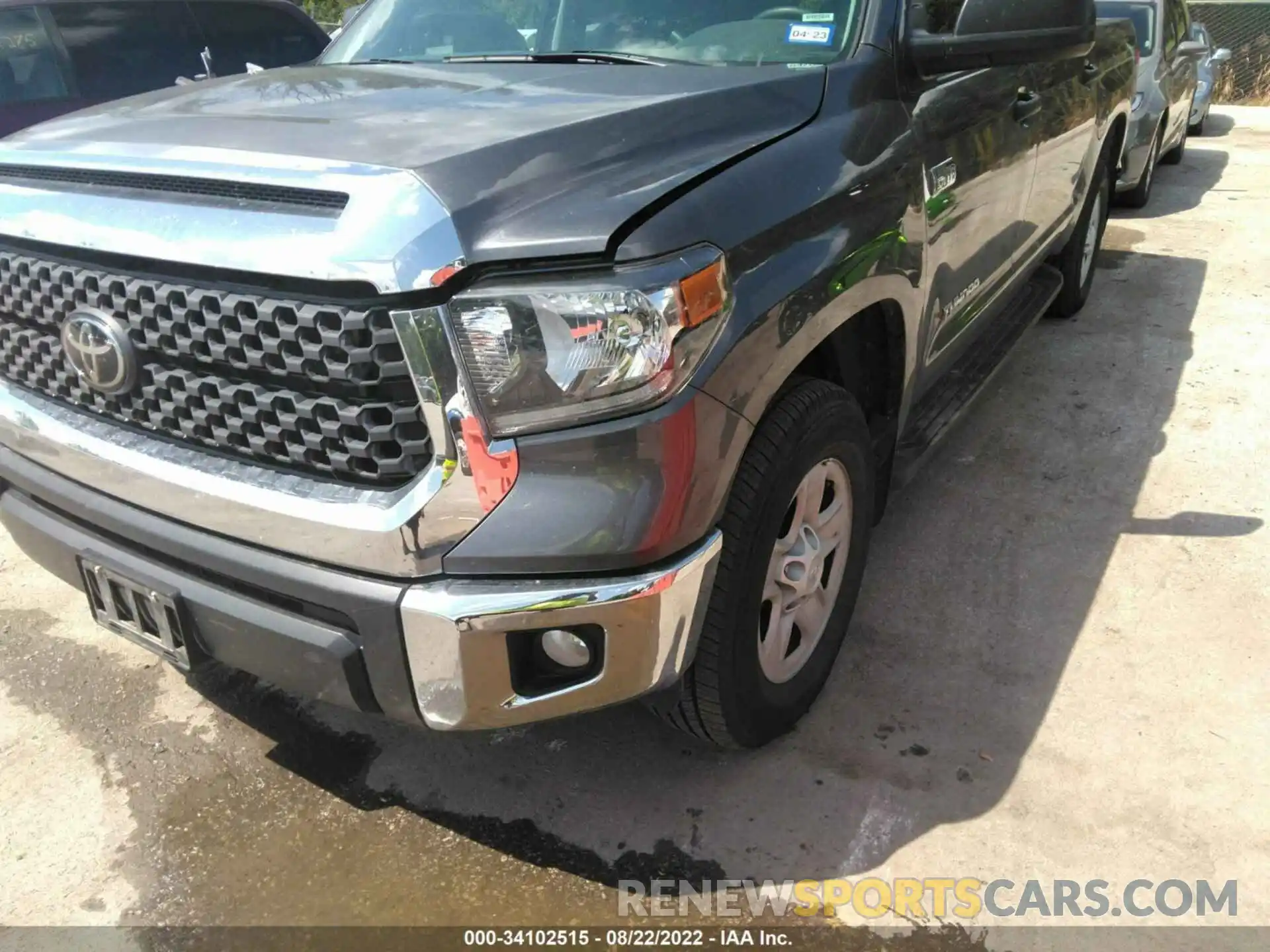 2 Photograph of a damaged car 5TFDY5F10MX019121 TOYOTA TUNDRA 4WD 2021