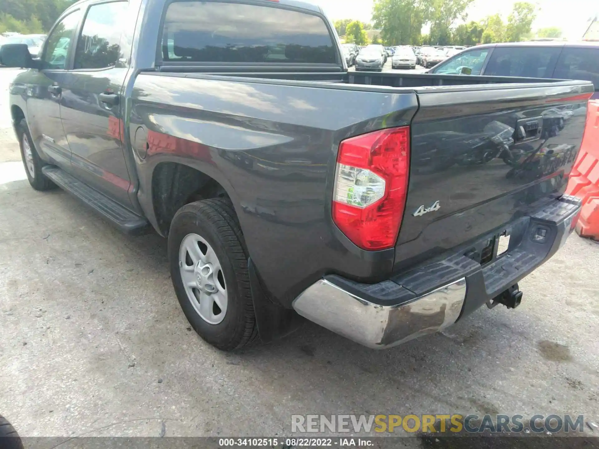 3 Photograph of a damaged car 5TFDY5F10MX019121 TOYOTA TUNDRA 4WD 2021