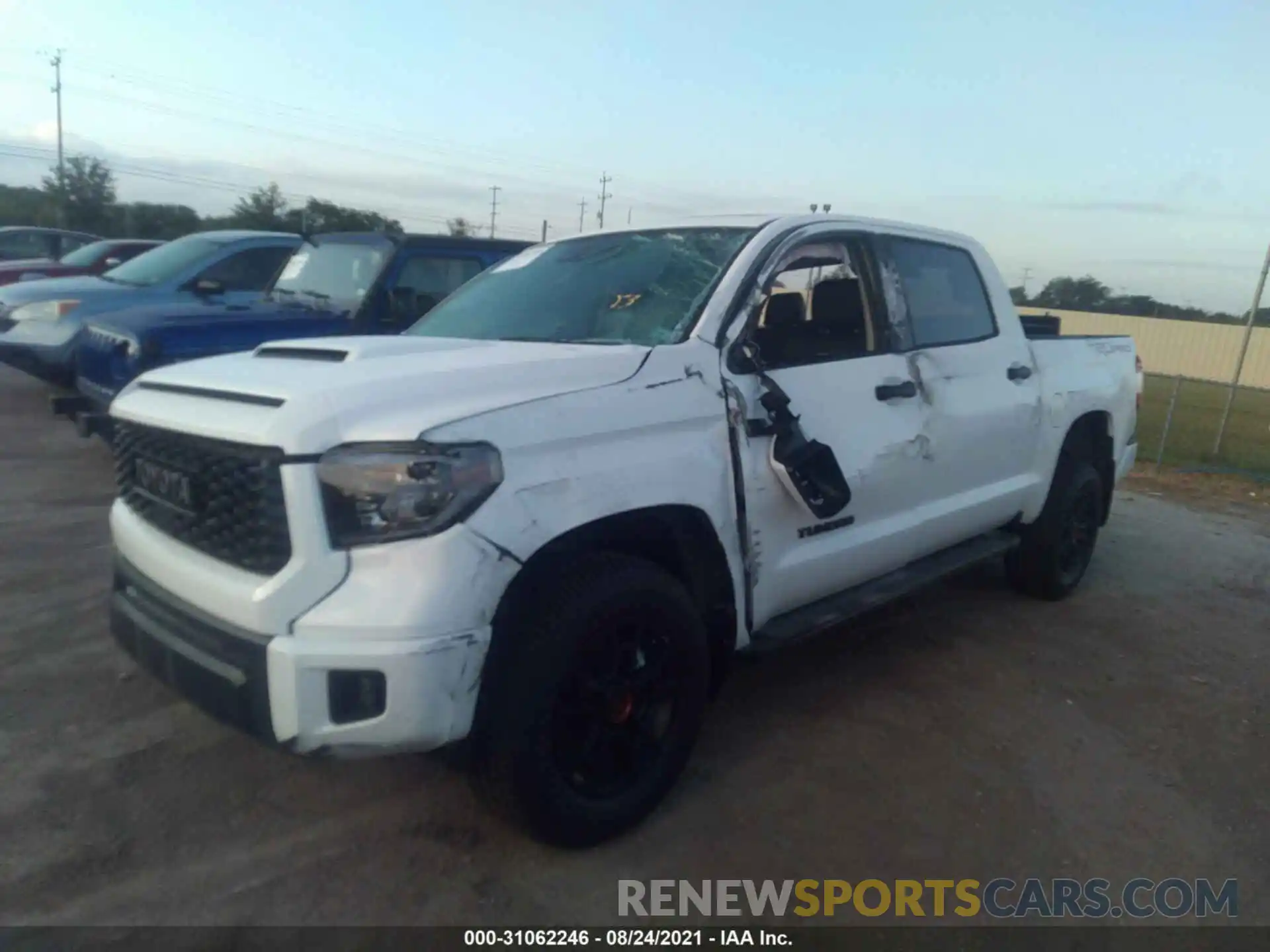 2 Photograph of a damaged car 5TFDY5F10MX023153 TOYOTA TUNDRA 4WD 2021