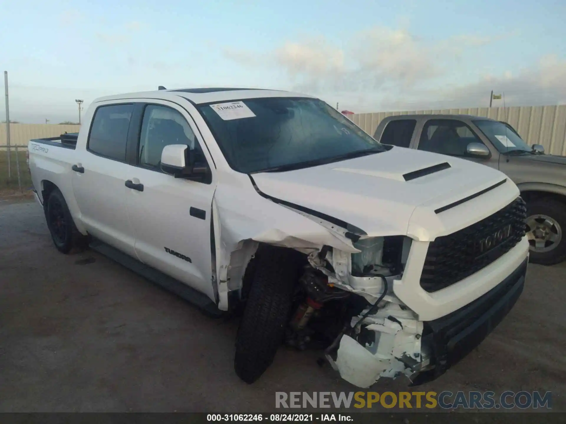 6 Photograph of a damaged car 5TFDY5F10MX023153 TOYOTA TUNDRA 4WD 2021