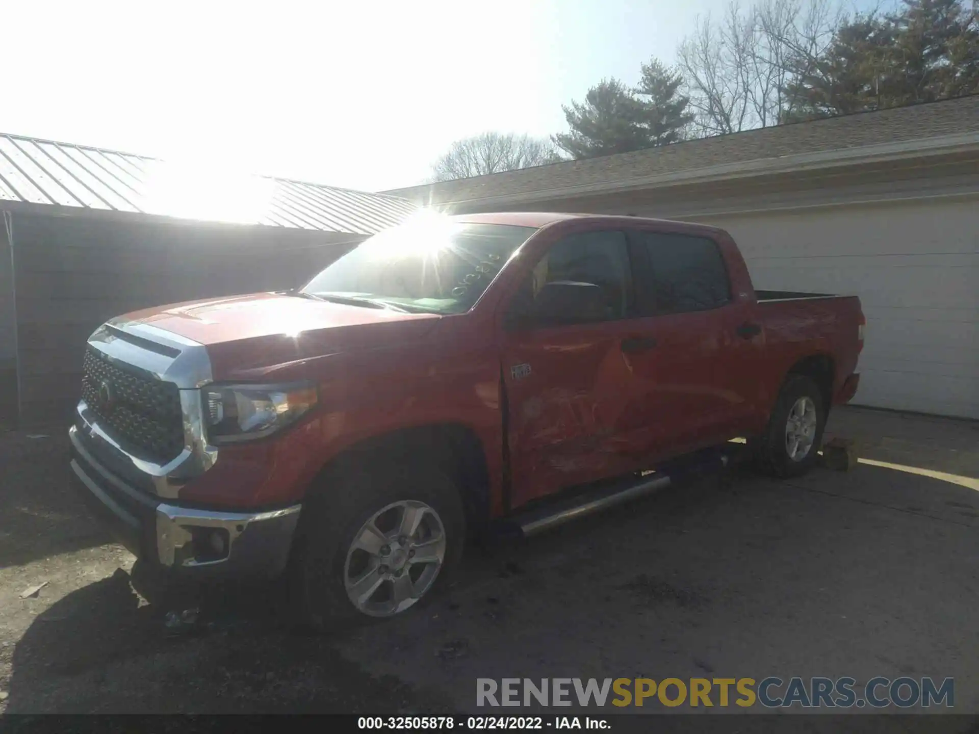 2 Photograph of a damaged car 5TFDY5F10MX043810 TOYOTA TUNDRA 4WD 2021