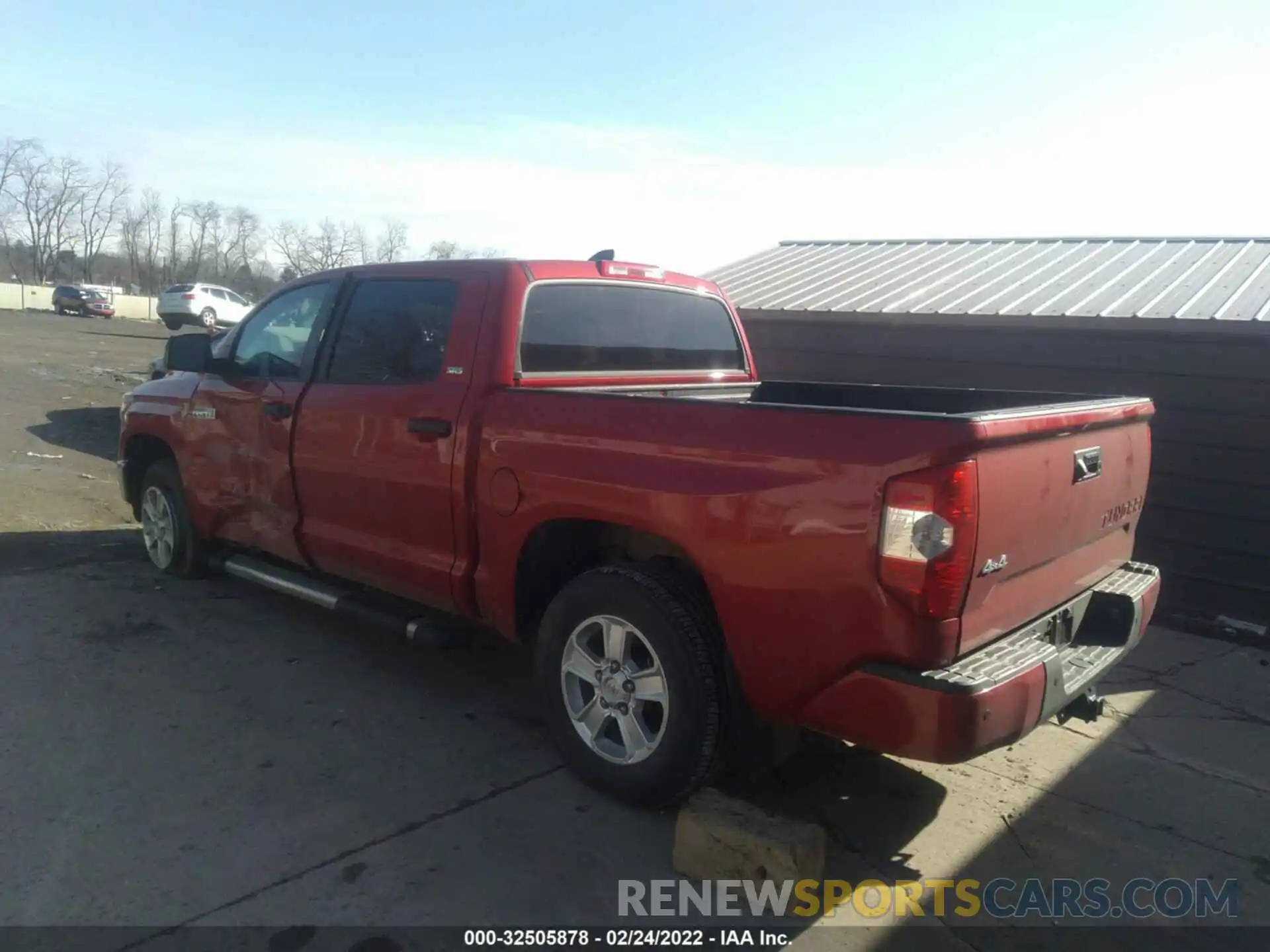 3 Photograph of a damaged car 5TFDY5F10MX043810 TOYOTA TUNDRA 4WD 2021