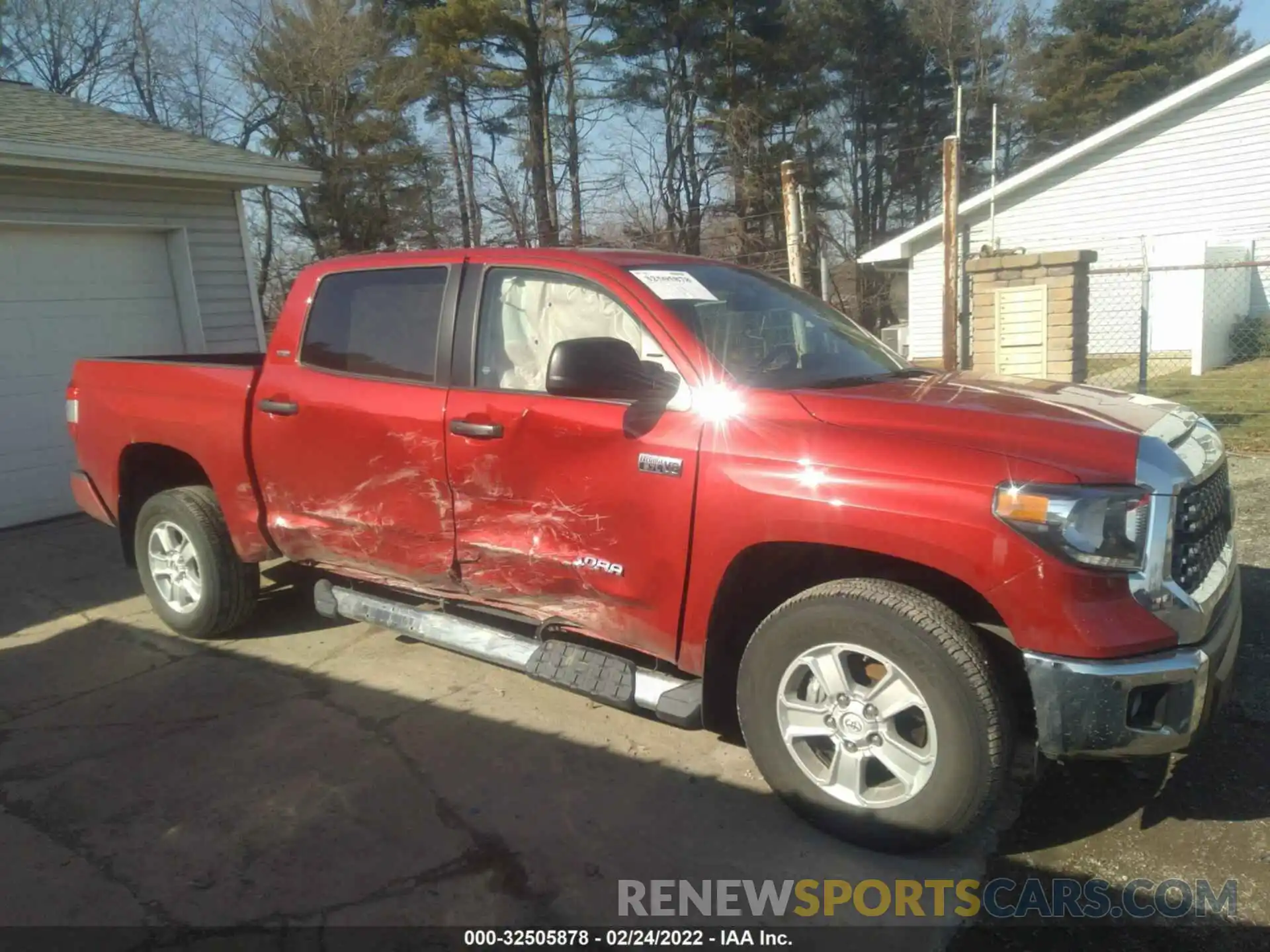 6 Photograph of a damaged car 5TFDY5F10MX043810 TOYOTA TUNDRA 4WD 2021