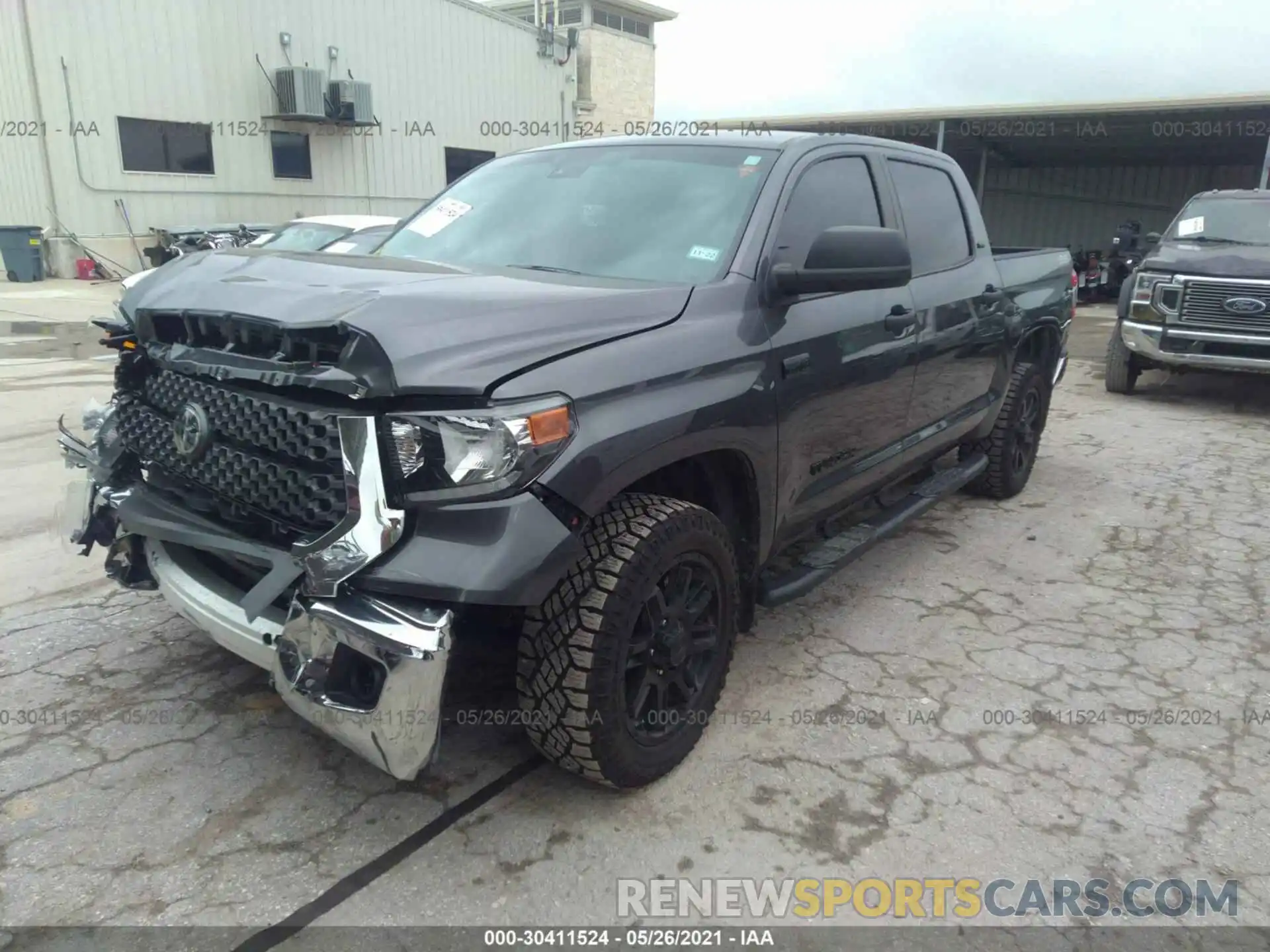 2 Фотография поврежденного автомобиля 5TFDY5F10MX959452 TOYOTA TUNDRA 4WD 2021