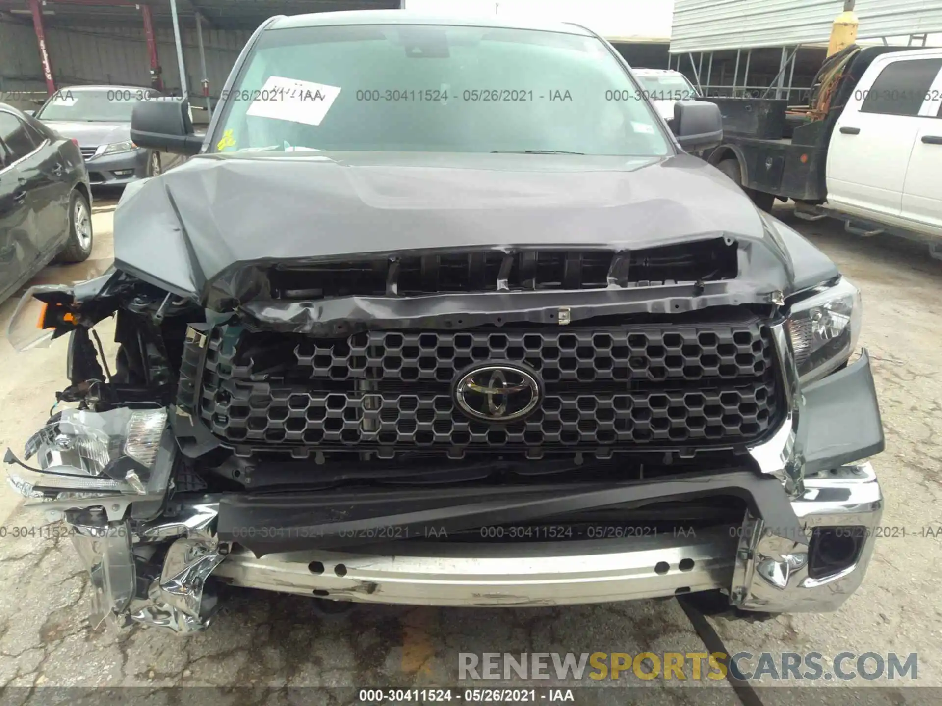 6 Photograph of a damaged car 5TFDY5F10MX959452 TOYOTA TUNDRA 4WD 2021