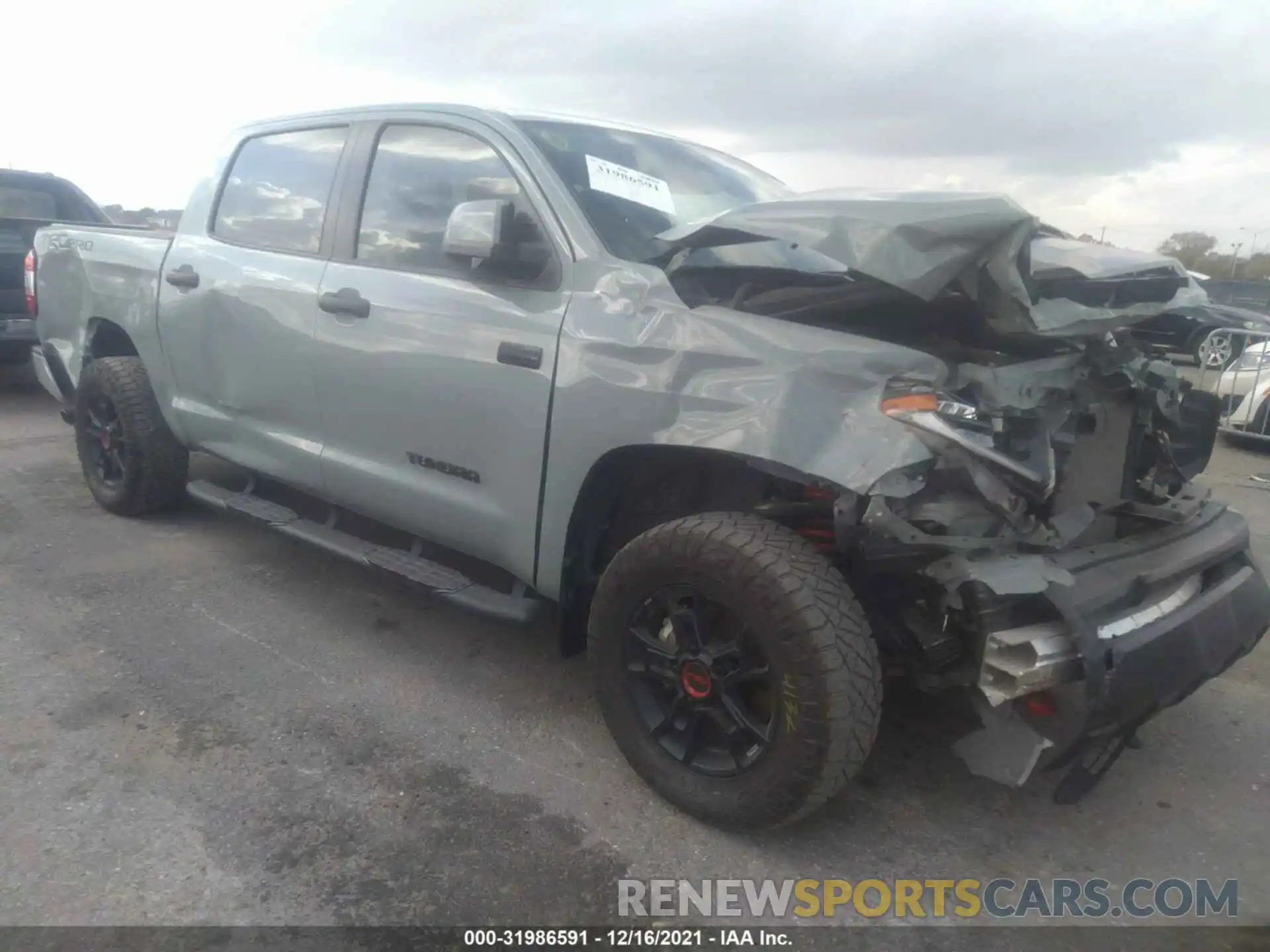 1 Photograph of a damaged car 5TFDY5F10MX971973 TOYOTA TUNDRA 4WD 2021