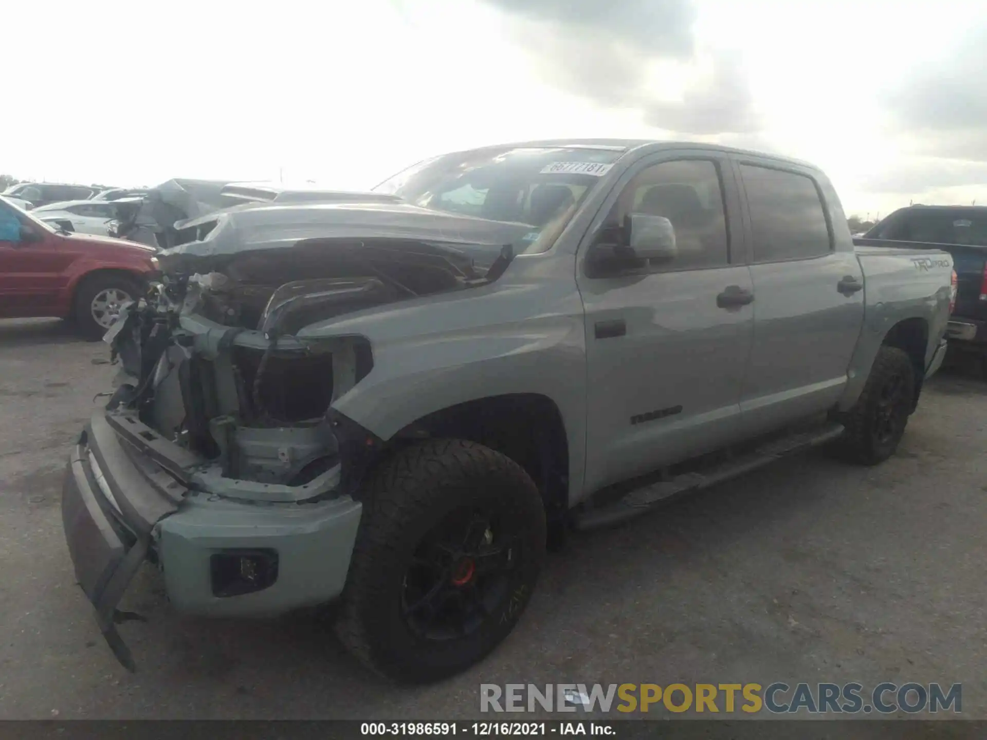 2 Photograph of a damaged car 5TFDY5F10MX971973 TOYOTA TUNDRA 4WD 2021